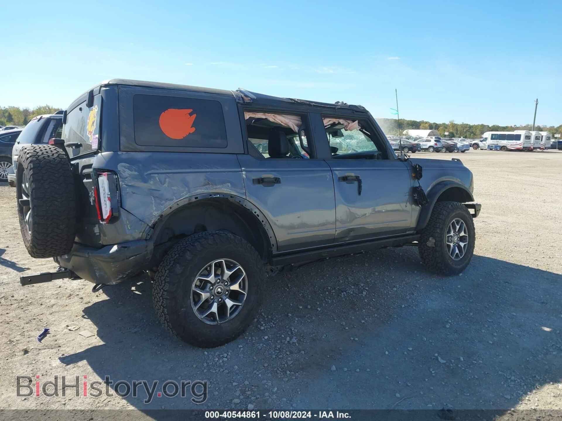 2022 FORD BRONCO - VIN: 1FMEE5DH9NLB75496 - Фото 4