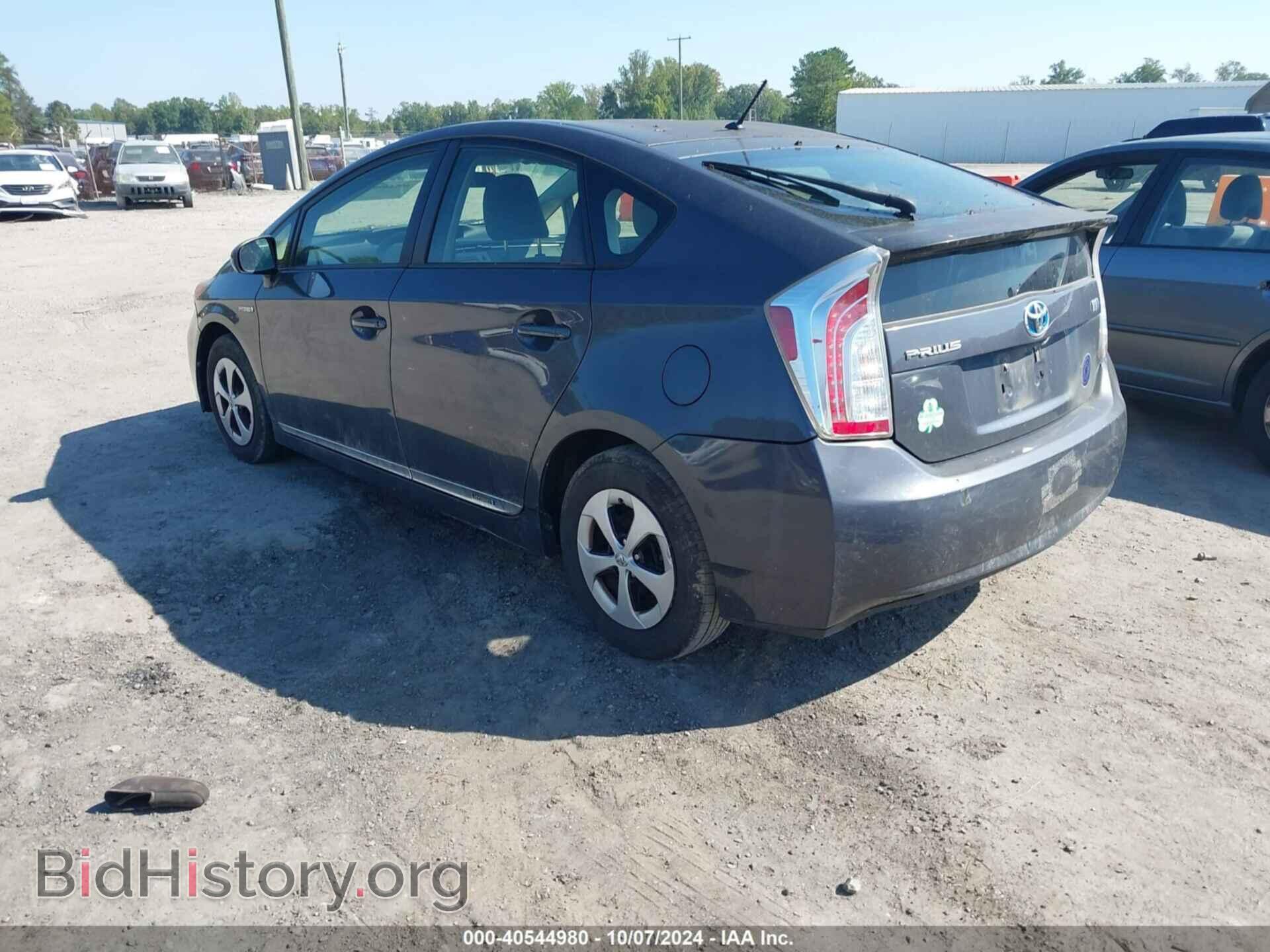 2012 TOYOTA PRIUS - VIN: JTDKN3DU3C5473150 - Фото 3