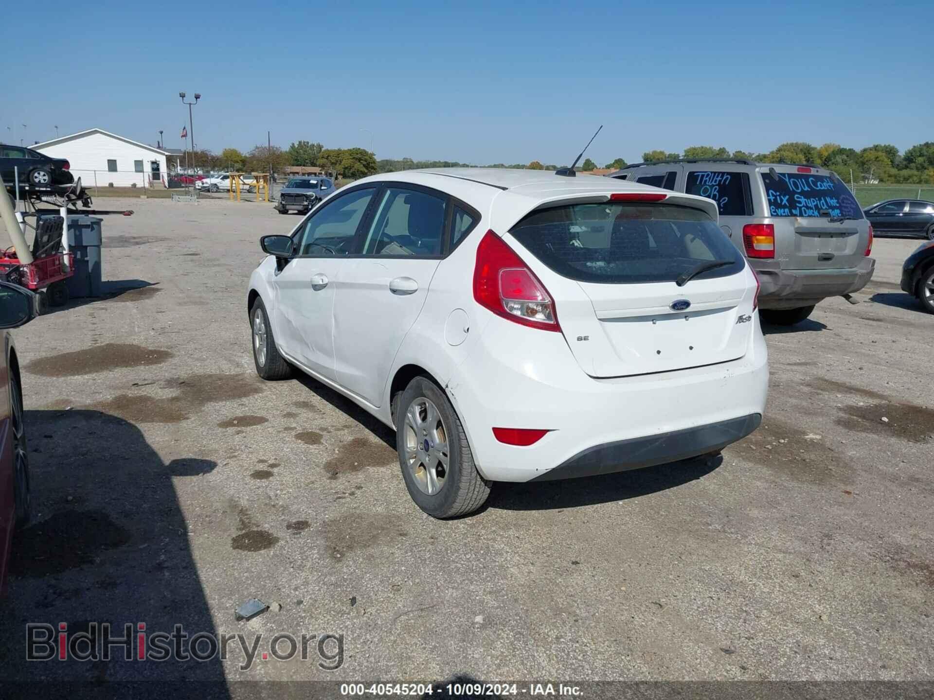 2016 FORD FIESTA - VIN: 3FADP4EJ9GM150451 - Фото 3