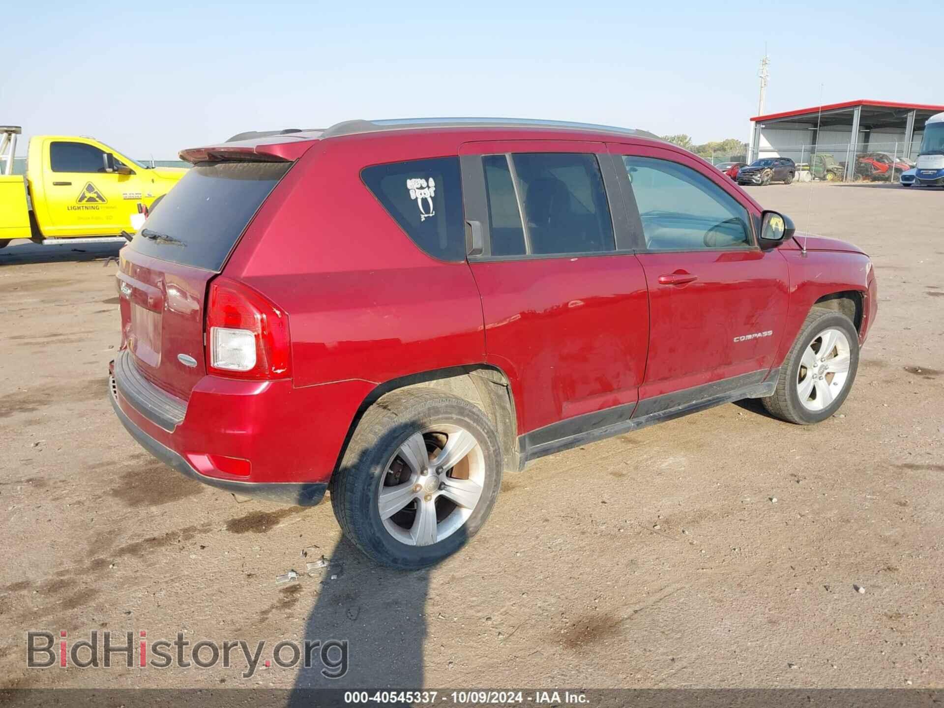 2012 JEEP COMPASS - VIN: 1C4NJDEB0CD650383 - Фото 4
