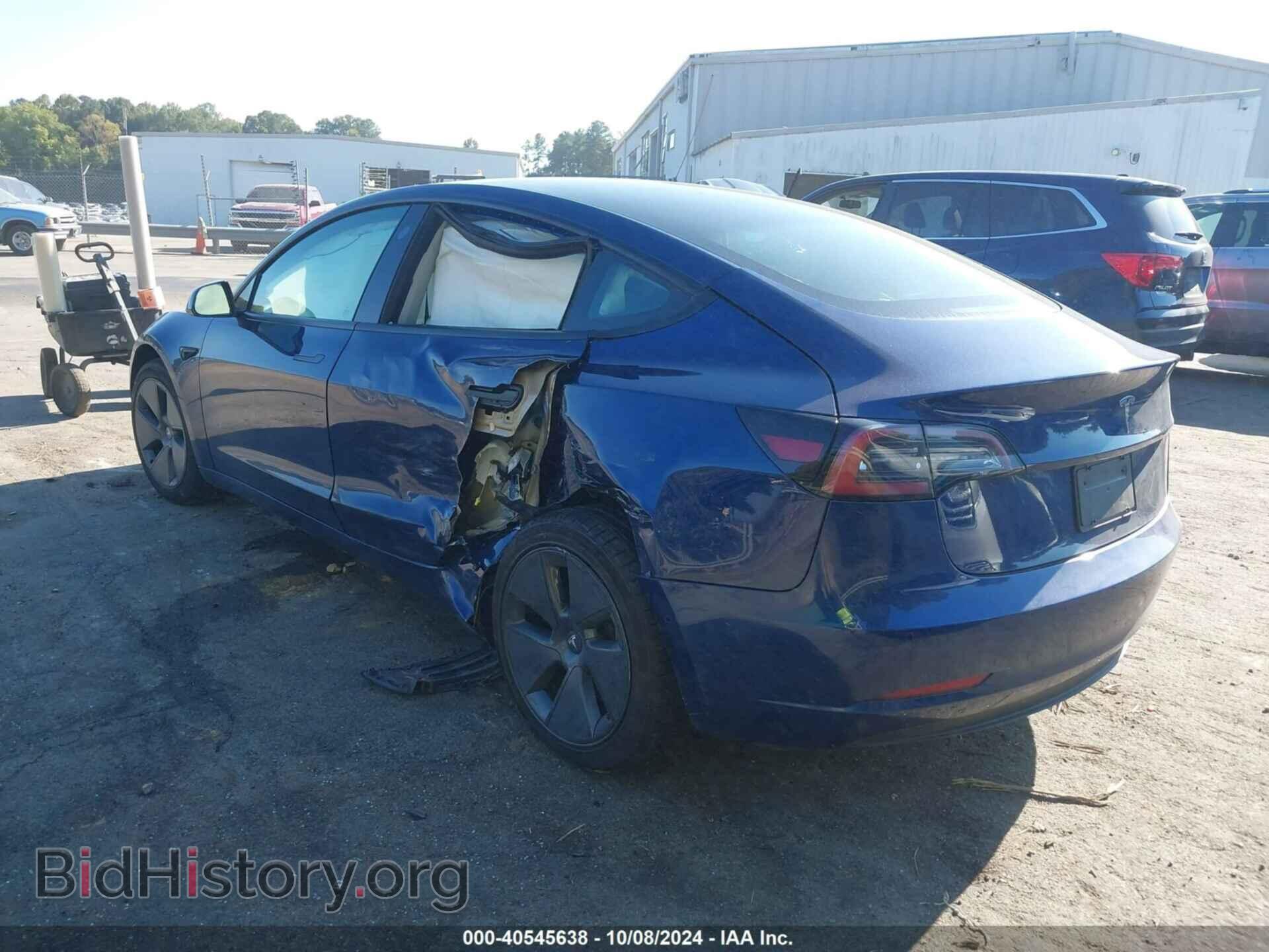 2022 TESLA MODEL 3 - VIN: 5YJ3E1EA4NF368860 - Фото 3