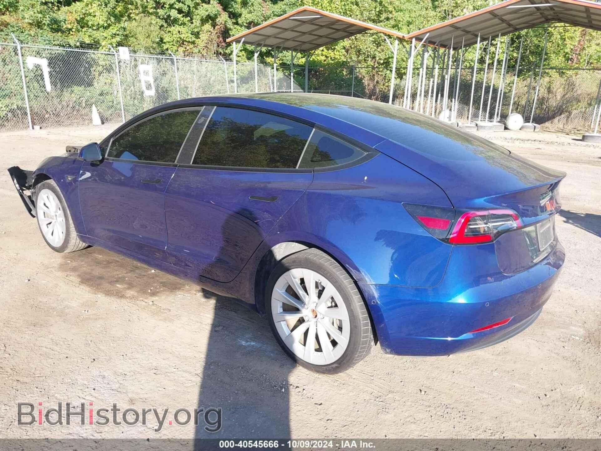 2022 TESLA MODEL 3 - VIN: 5YJ3E1EB7NF289420 - Фото 3