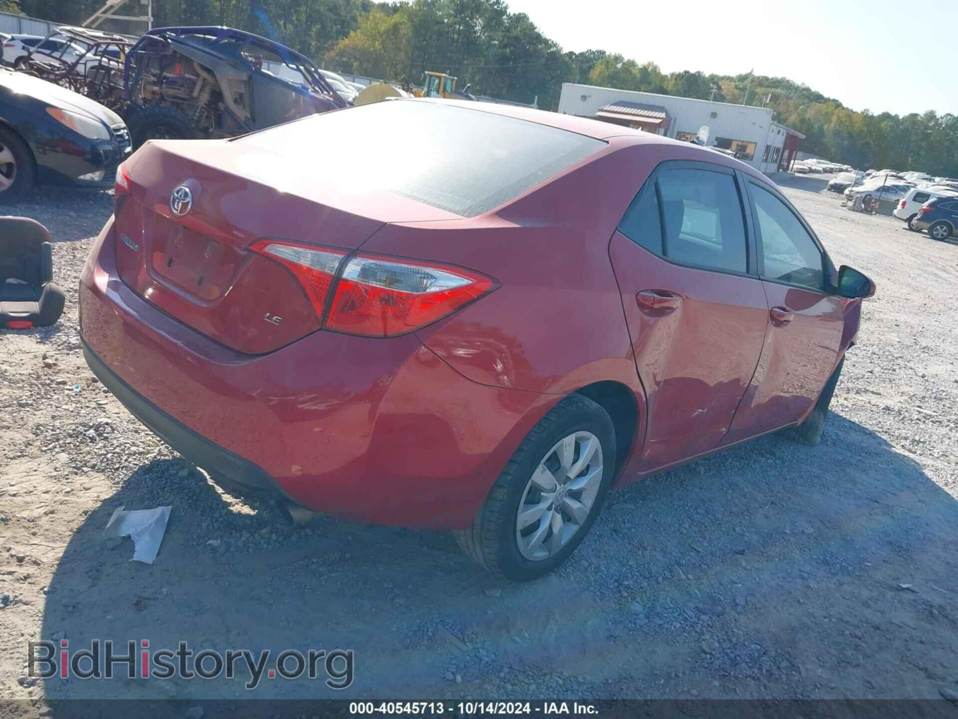 2014 TOYOTA COROLLA - VIN: 2T1BURHEXEC111069 - Photo 4
