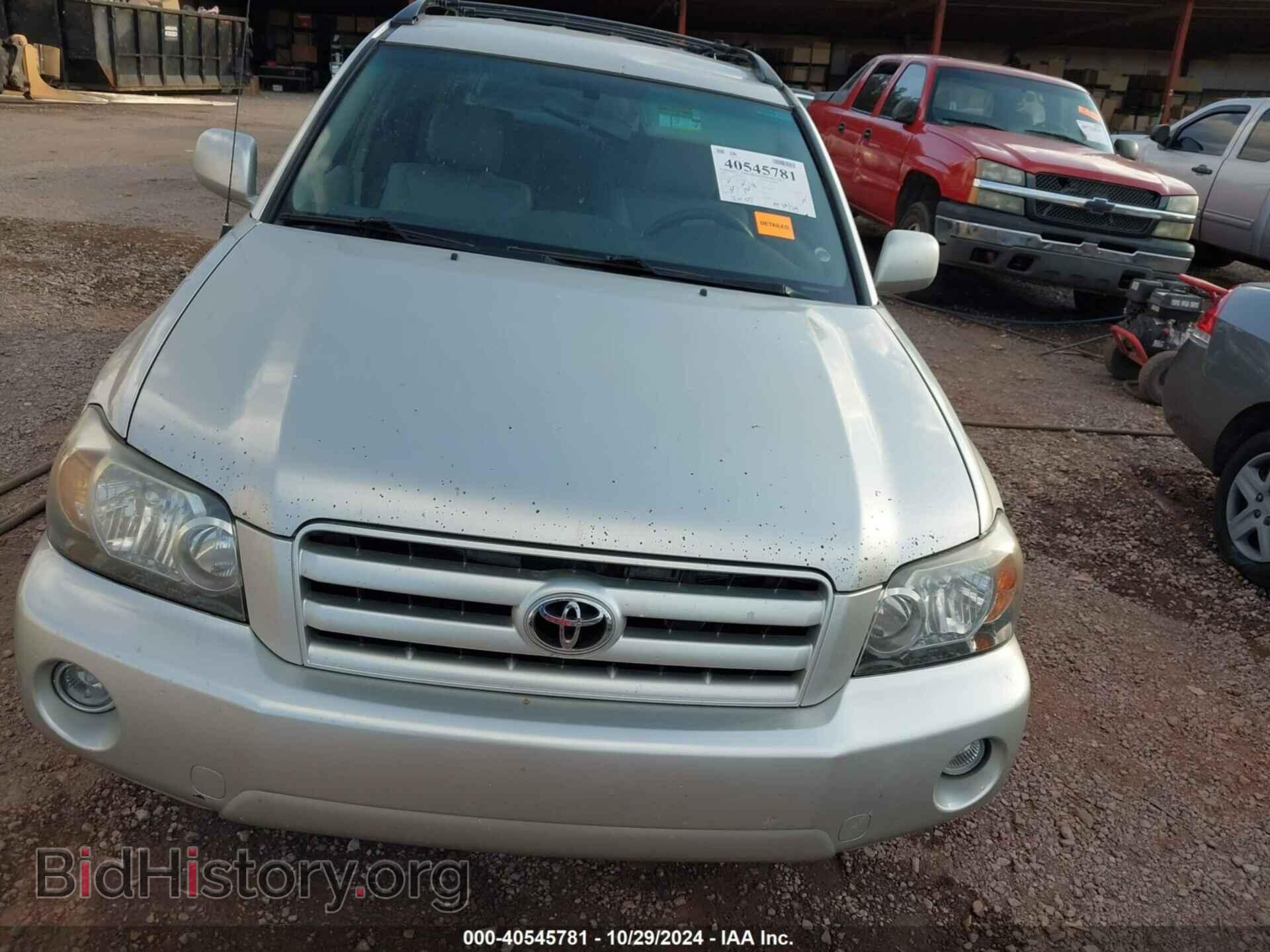 2007 TOYOTA HIGHLANDER - VIN: JTEGD21A770158167 - Фото 6