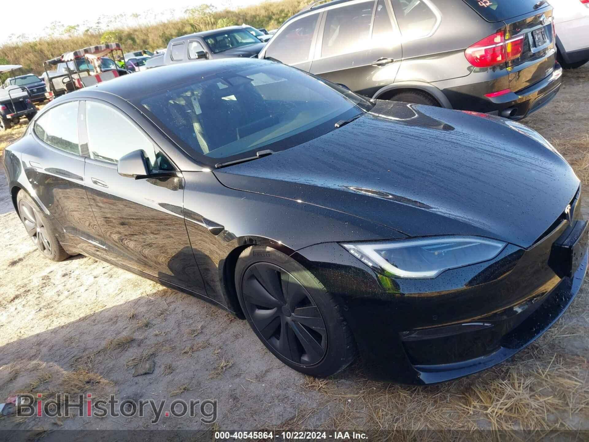 Фотография 5YJSA1E57NF477176 - TESLA MODEL S 2022