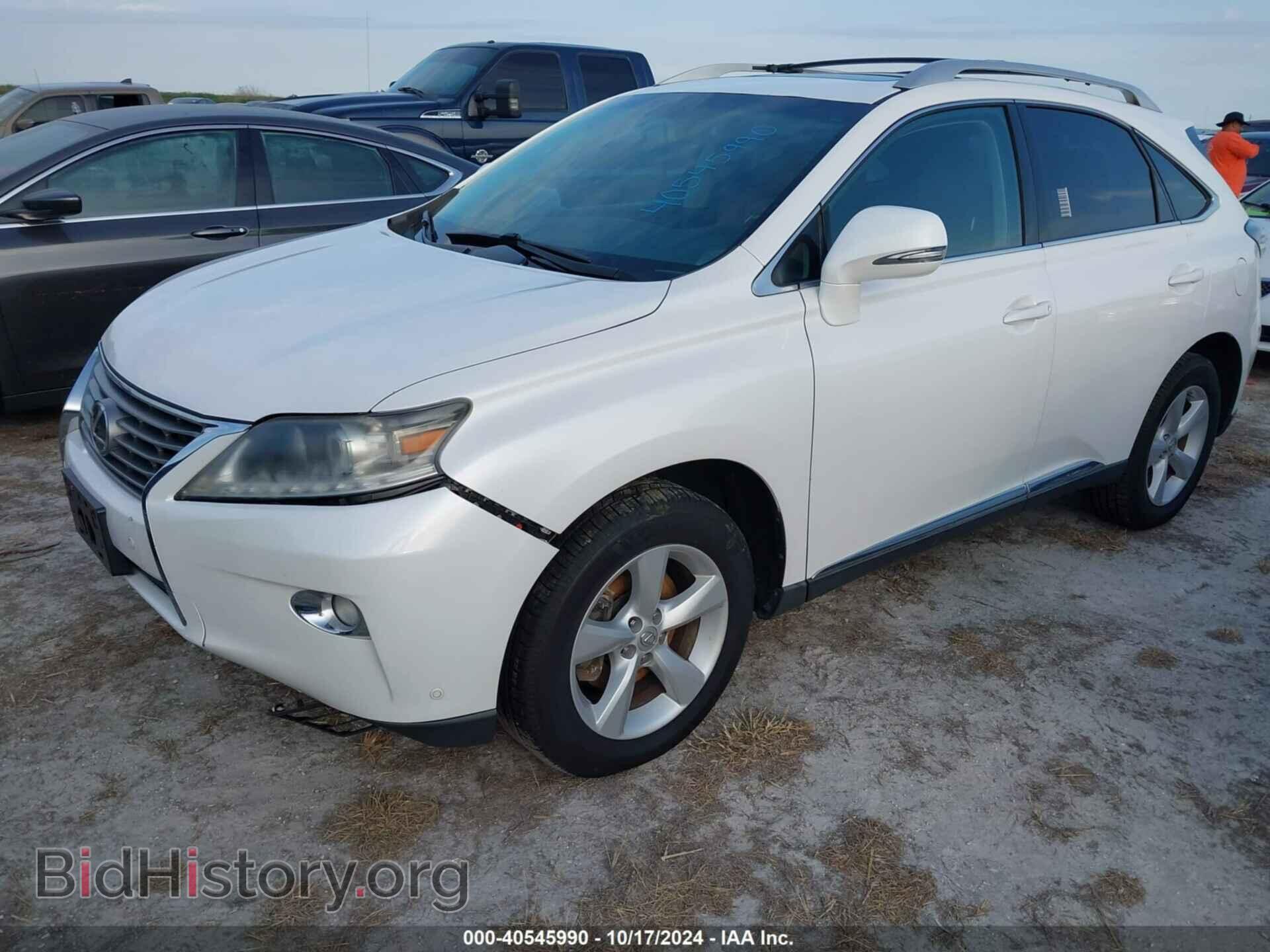 2013 LEXUS RX 350 - VIN: 2T2BK1BA6DC164228 - Фото 2