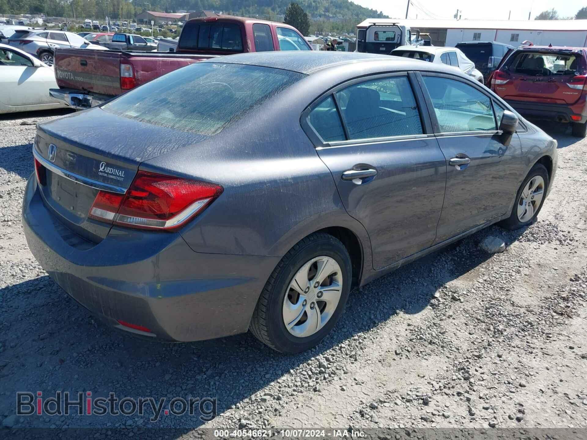 2014 HONDA CIVIC - VIN: 19XFB2F56EE233804 - Фото 4