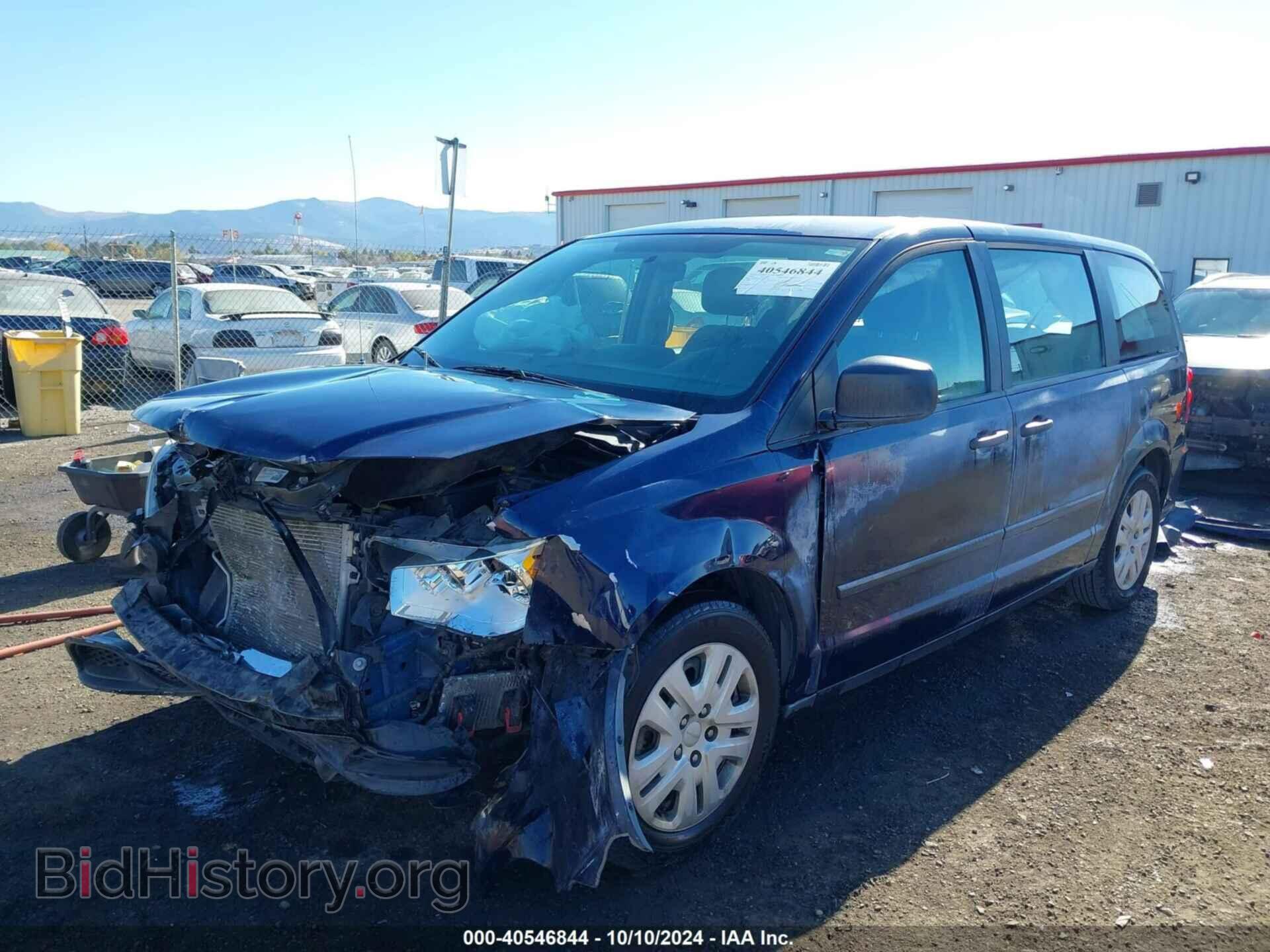 2016 DODGE GRAND CARAVAN - VIN: 2C4RDGBG8GR201210 - Фото 2