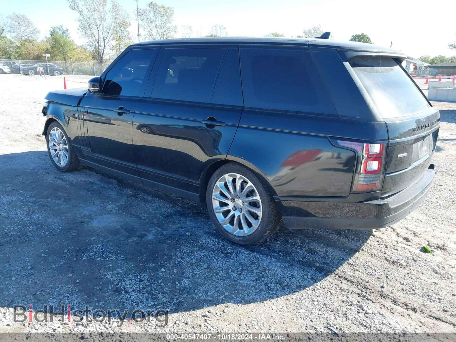 2016 LAND ROVER RANGE ROVER - VIN: SALGS3EF9GA262801 - Фото 3
