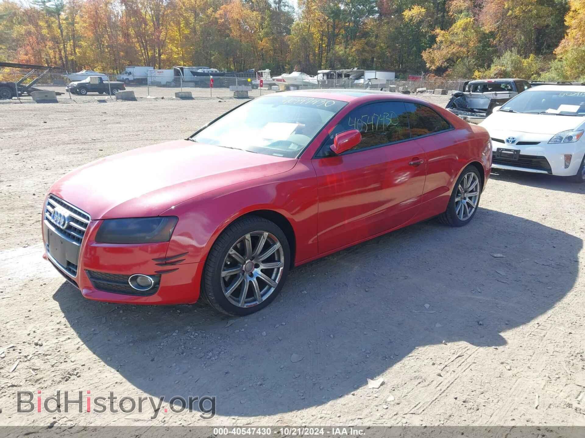 2011 AUDI A5 - VIN: WAUVFAFR7BA040943 - Photo 2
