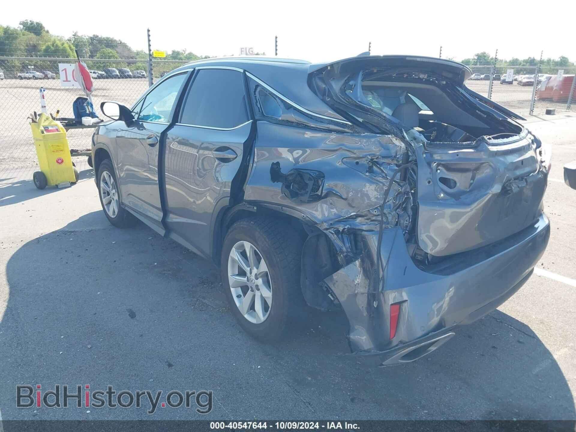 2016 LEXUS RX 350 - VIN: 2T2BZMCA3GC008096 - Фото 3