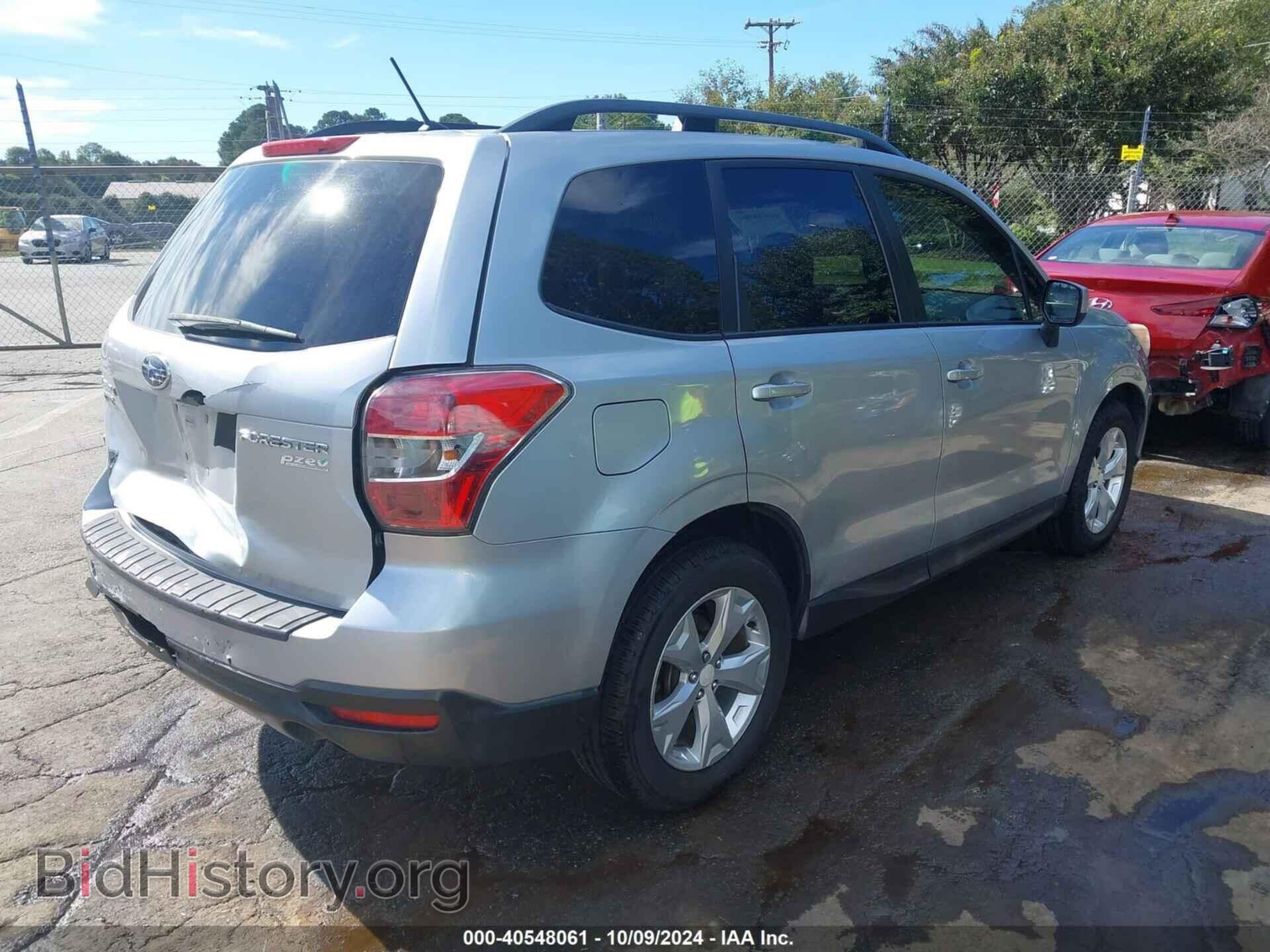 2015 SUBARU FORESTER - VIN: JF2SJADC9FH474539 - Фото 4