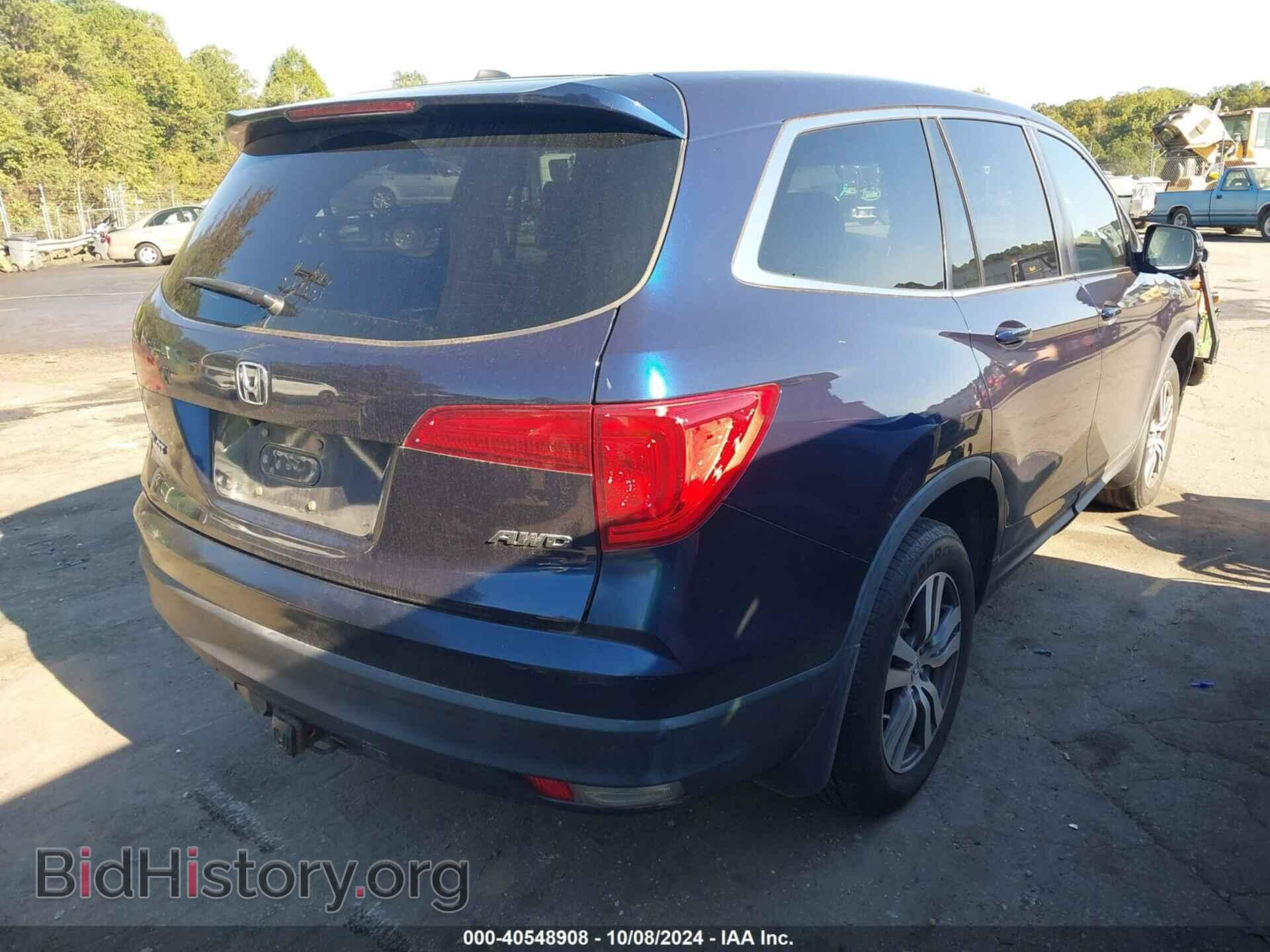 2016 HONDA PILOT - VIN: 5FNYF6H59GB036477 - Фото 4