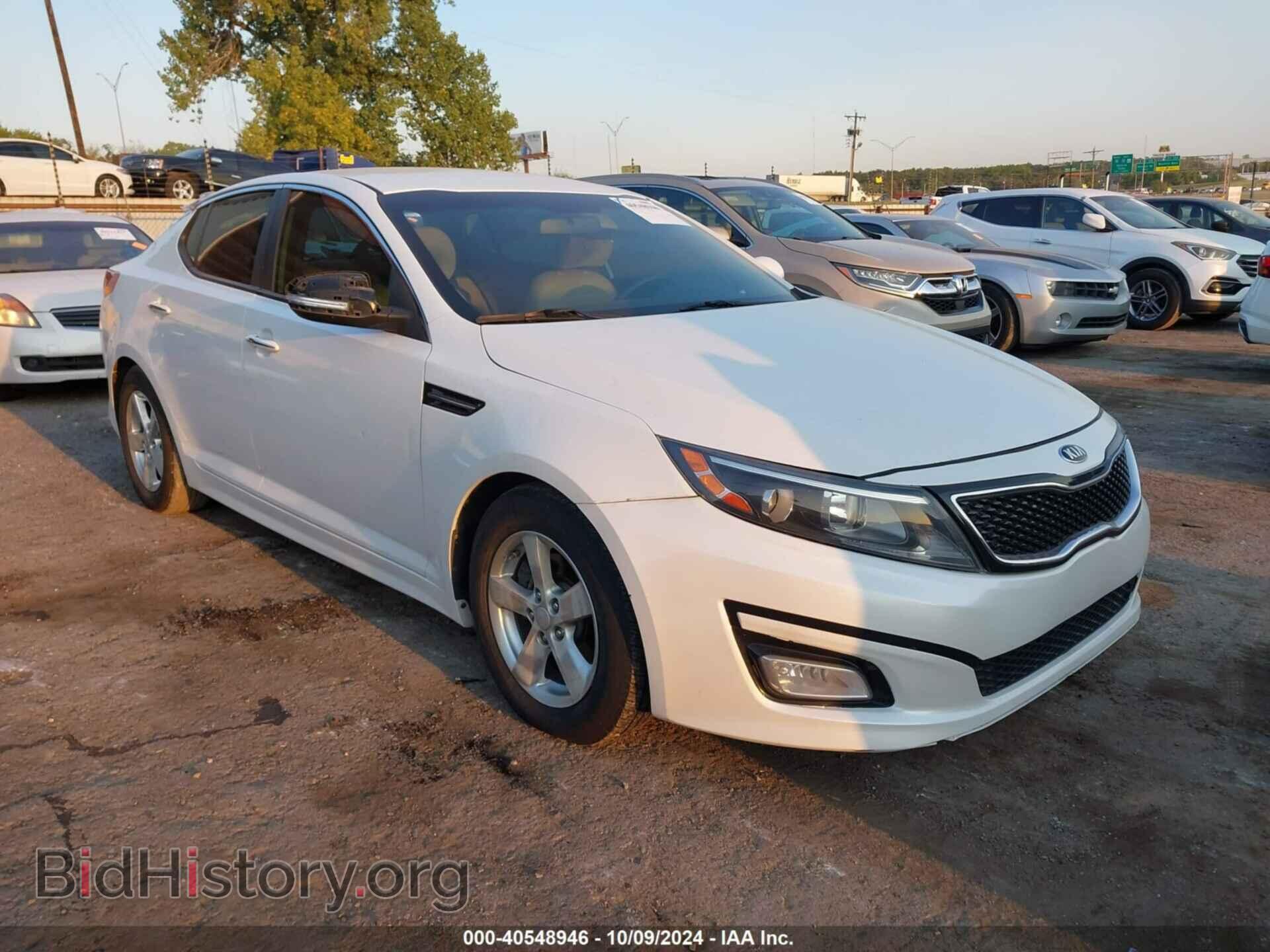 Фотография KNAGM4A73F5597692 - KIA OPTIMA 2015