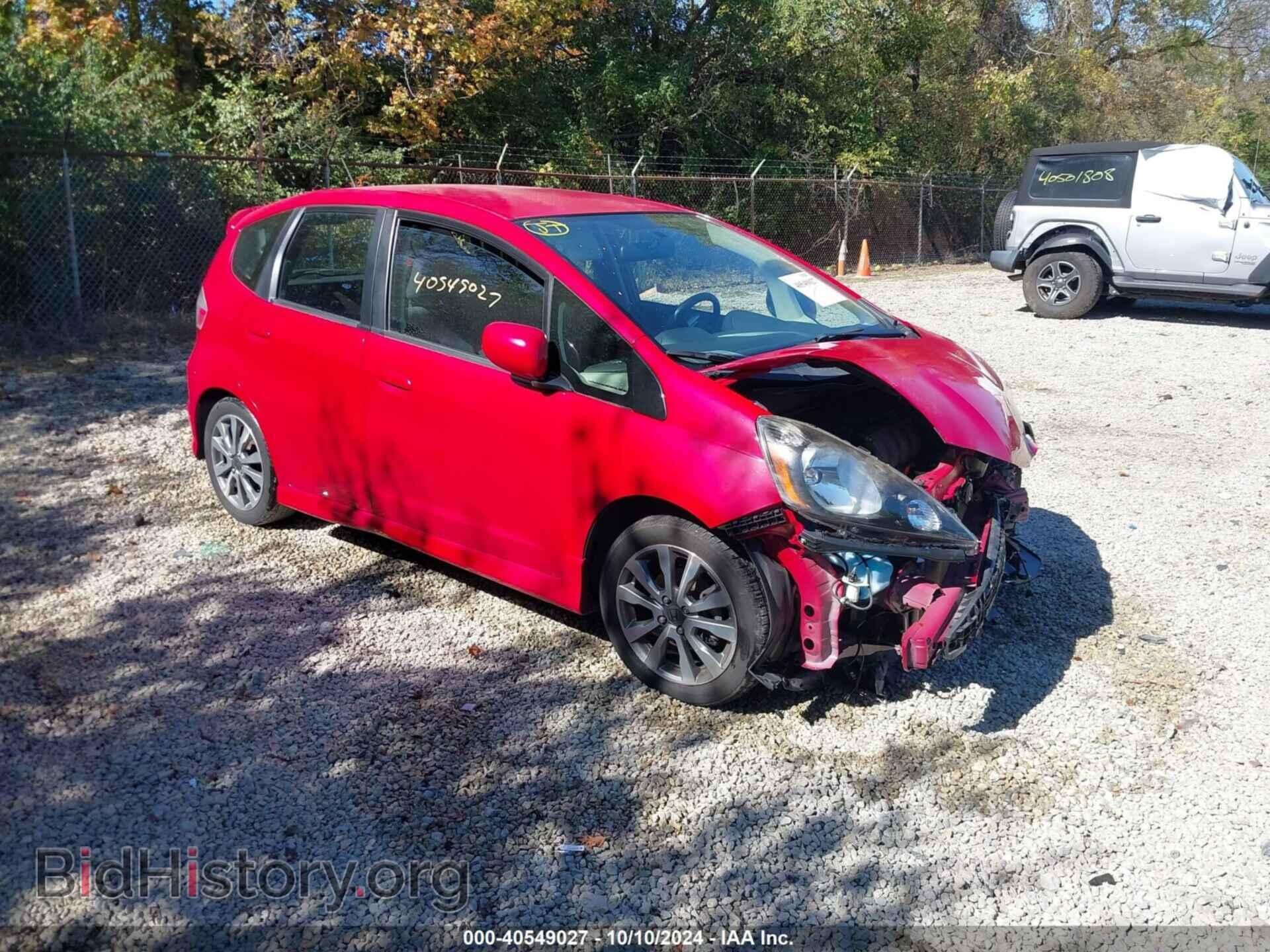 Photo JHMGE8H51DC044350 - HONDA FIT 2013