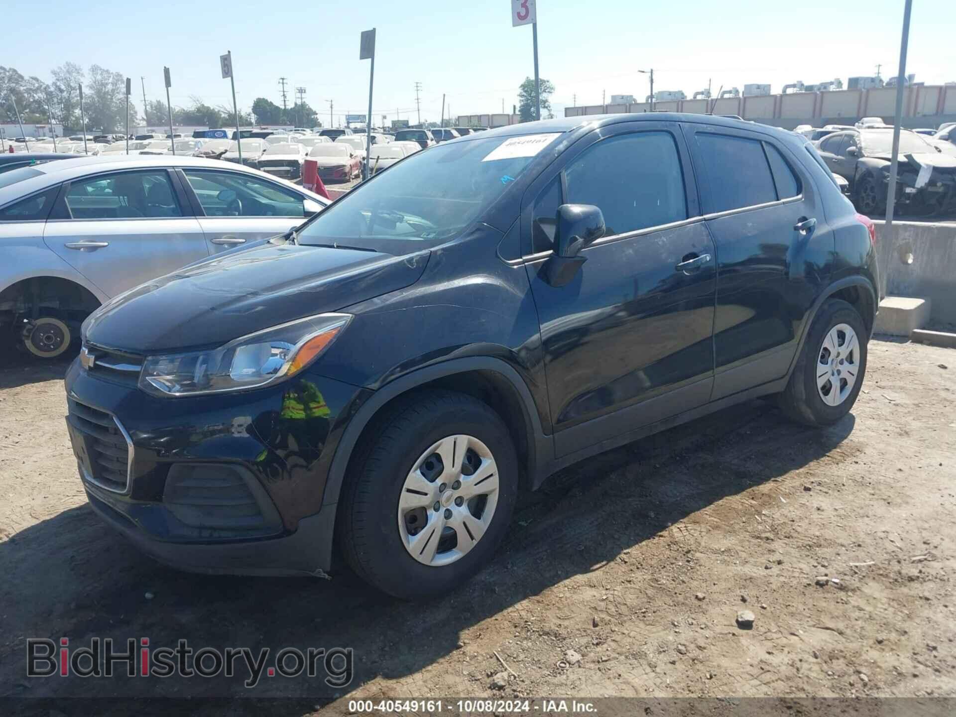 2017 CHEVROLET TRAX - VIN: 3GNCJKSB4HL268317 - Фото 2
