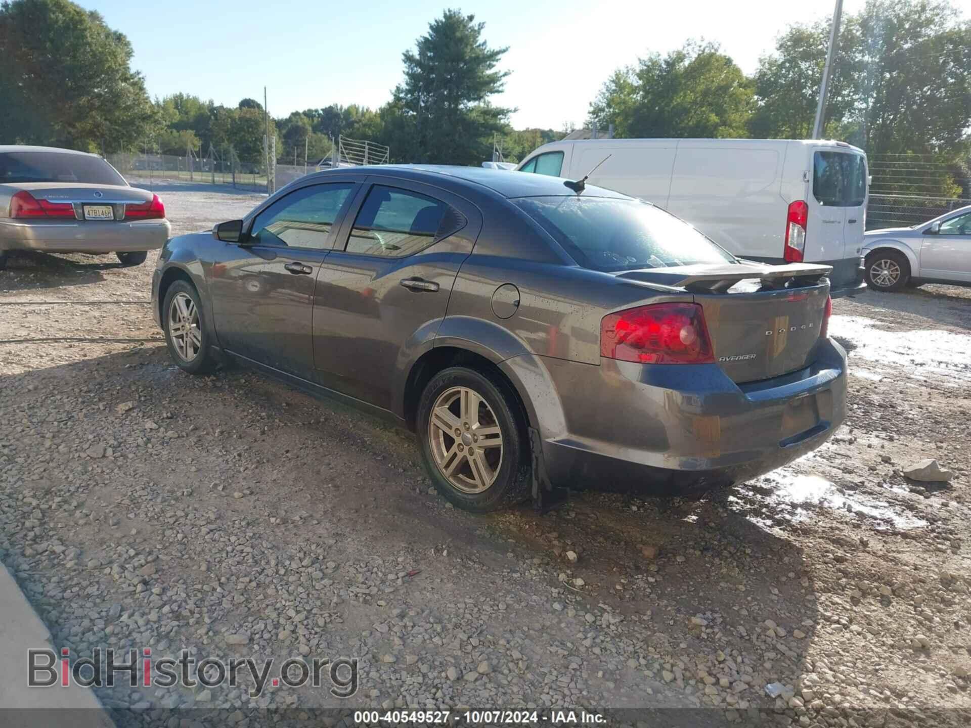 2014 DODGE AVENGER - VIN: 1C3CDZAG6EN223563 - Фото 3