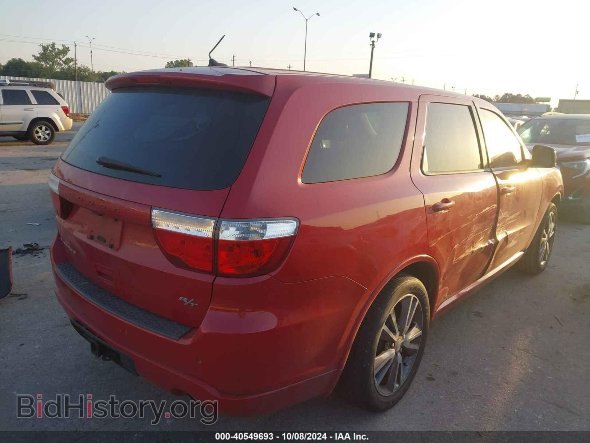 2013 DODGE DURANGO - VIN: 1C4SDHCT5DC672609 - Фото 4