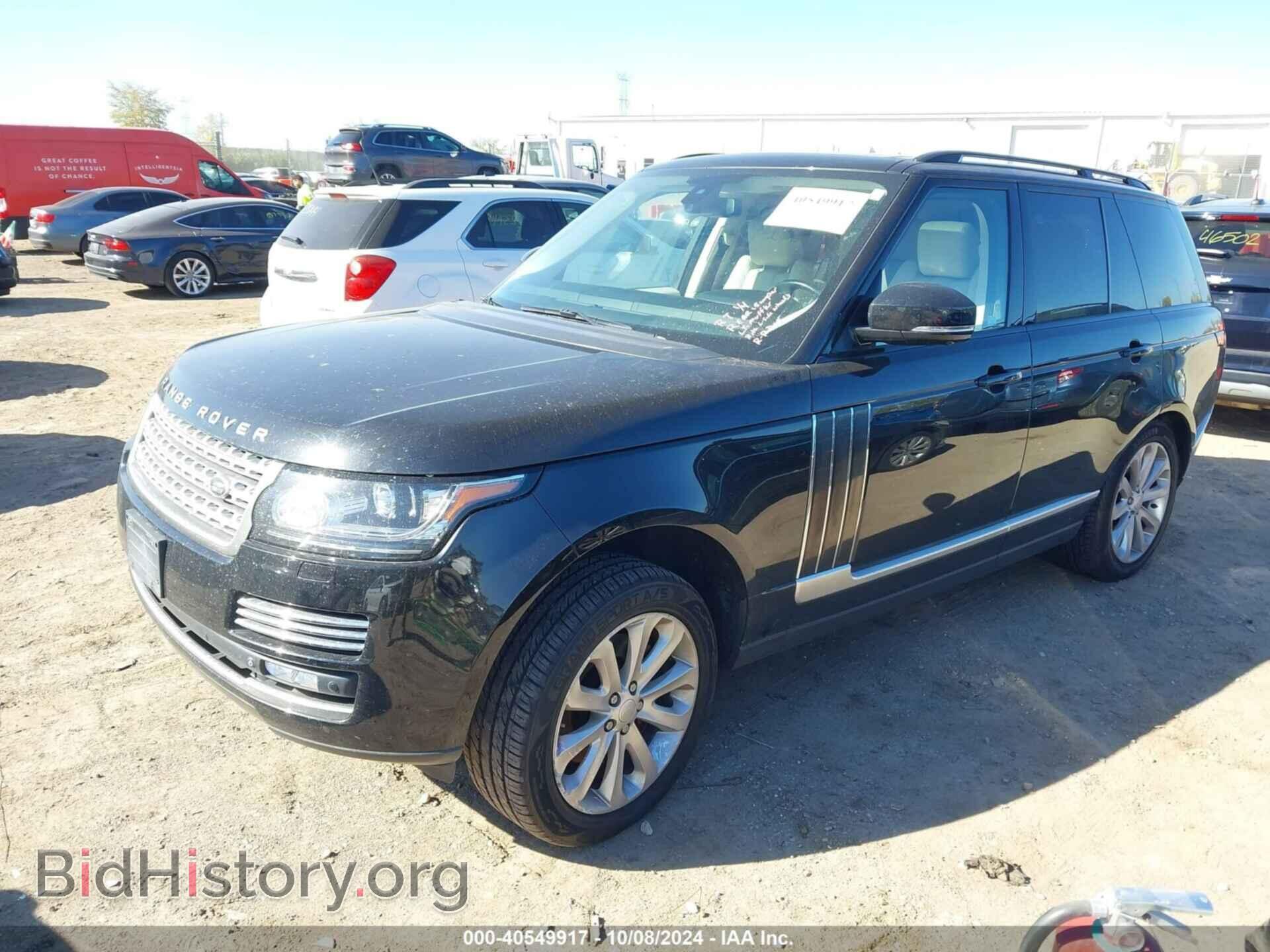 2015 LAND ROVER RANGE ROVER - VIN: SALGS2VF1FA218297 - Фото 2