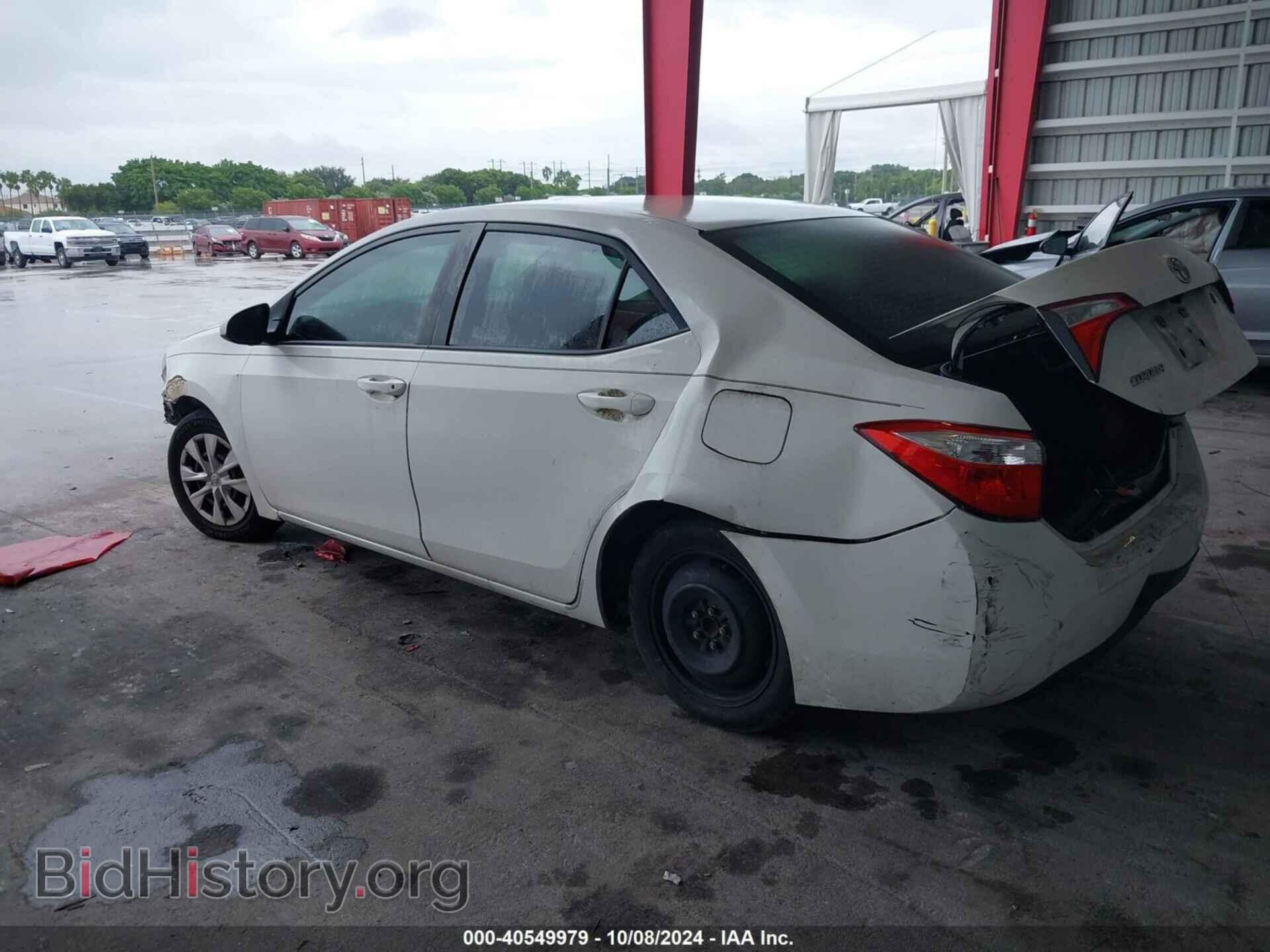 2016 TOYOTA COROLLA - VIN: 5YFBURHEXGP448022 - Фото 3