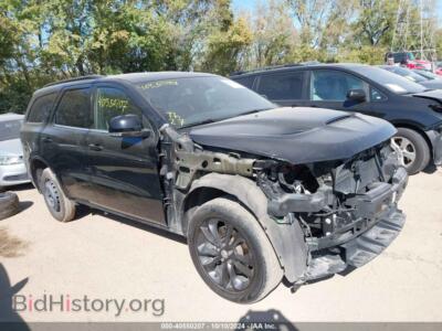 2022 Dodge DURANGO GT Plus AWD, black — VIN 1C4RDJDG1NC189711, IAAI