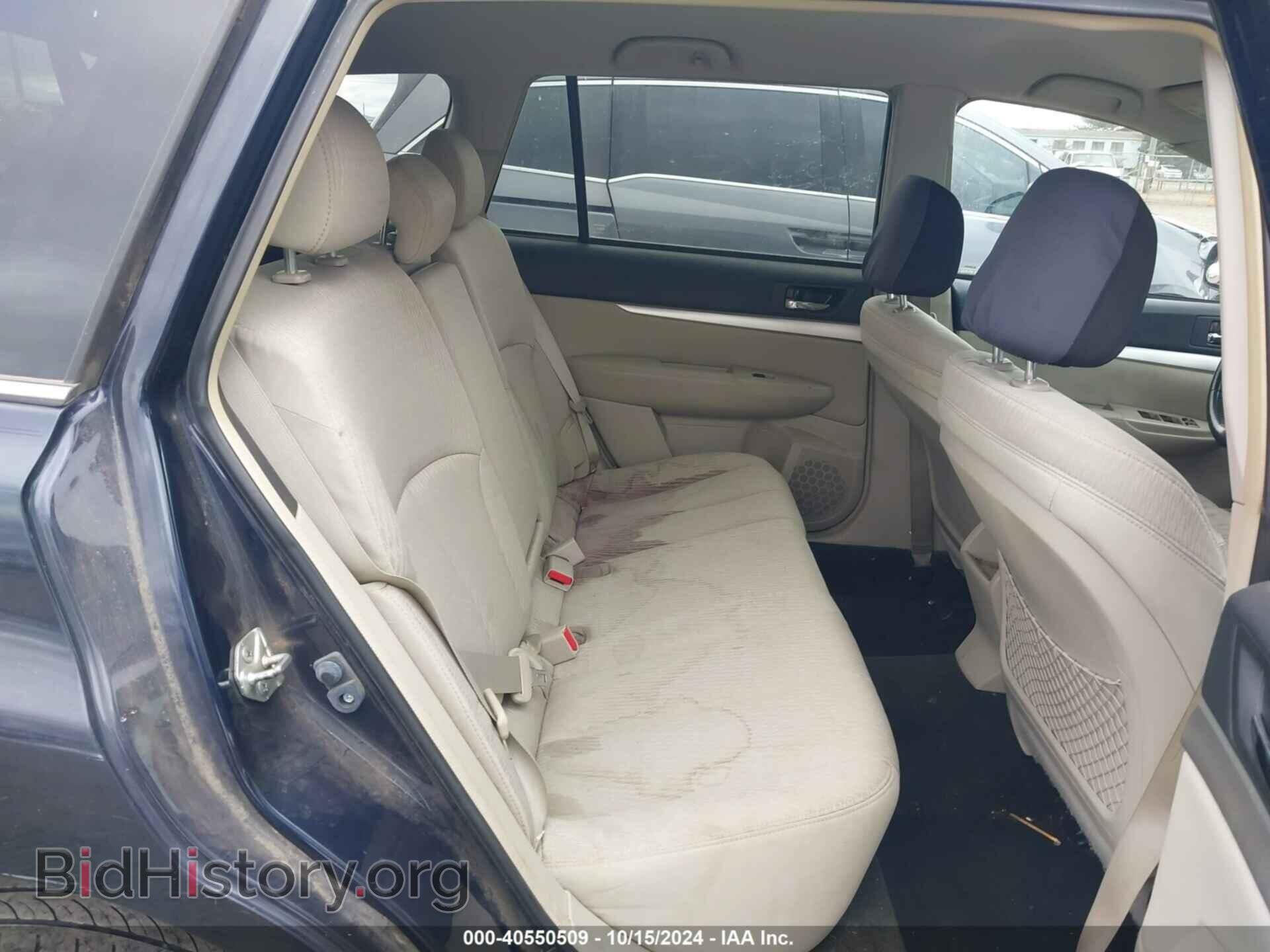 2012 SUBARU OUTBACK - VIN: 4S4BRBBC4C3298858 - Фото 8