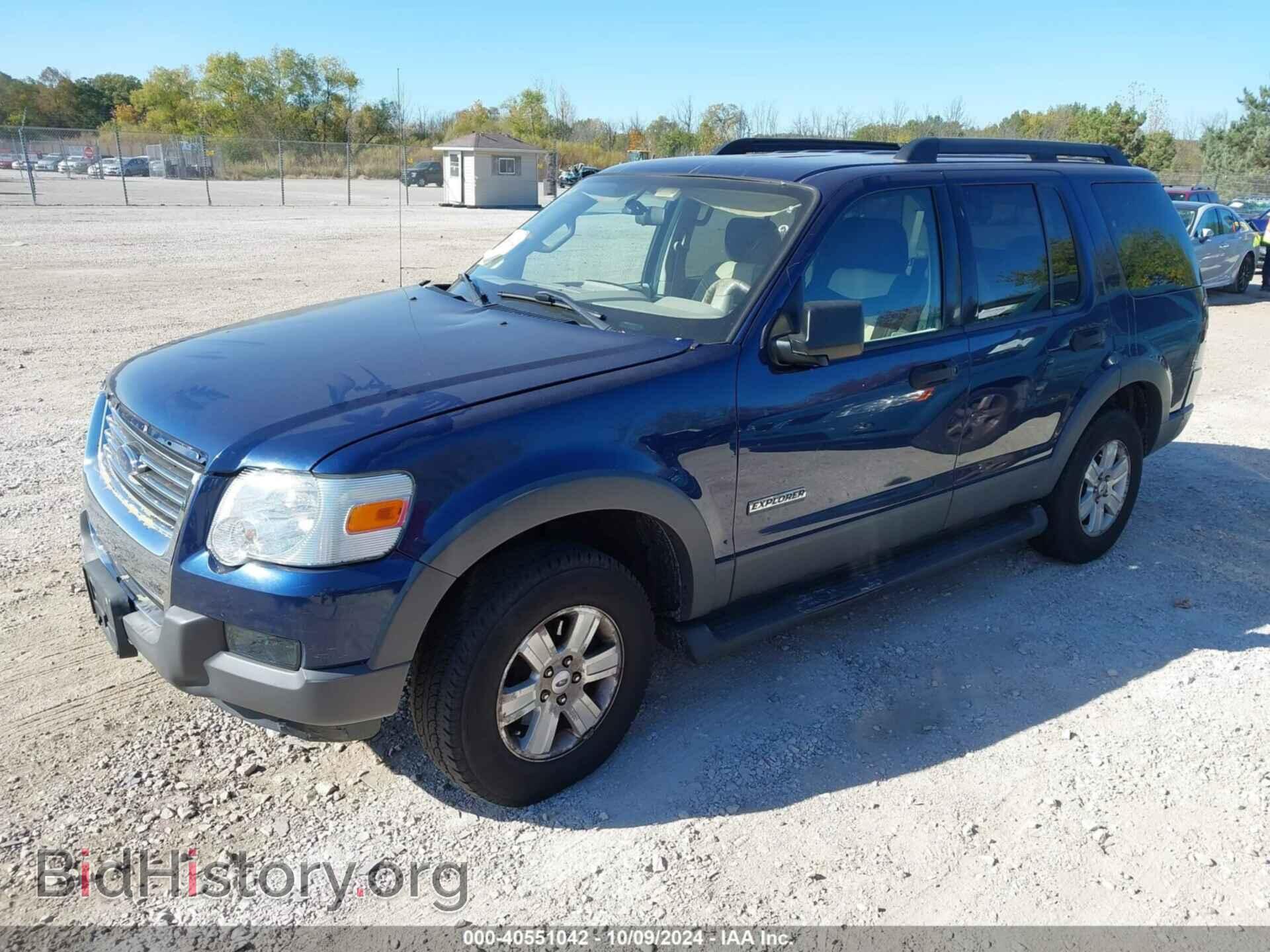 2006 FORD EXPLORER - VIN: 1FMEU73E36UB01296 - Фото 2