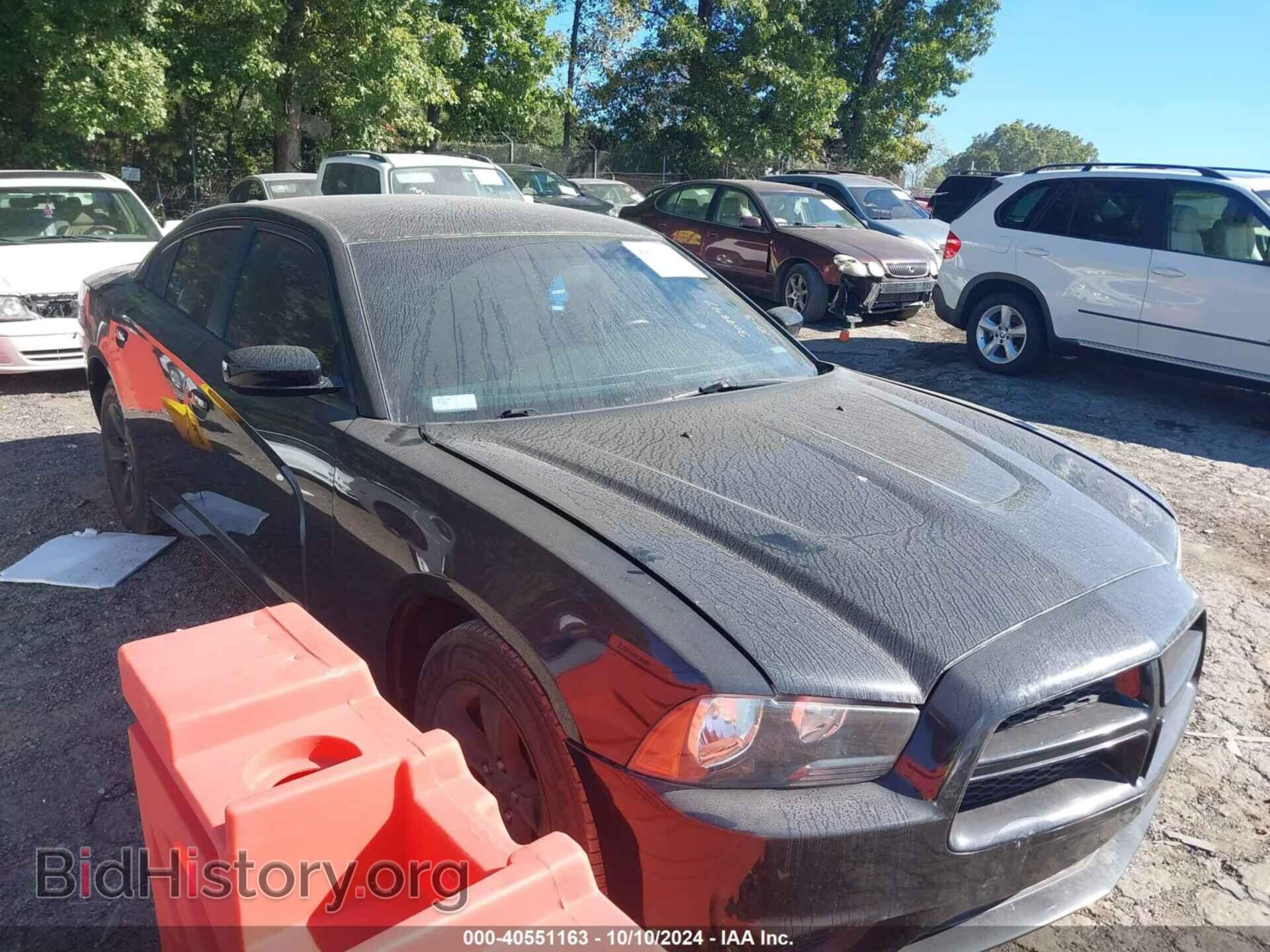 Photo 2C3CDXBG7EH309847 - DODGE CHARGER 2014