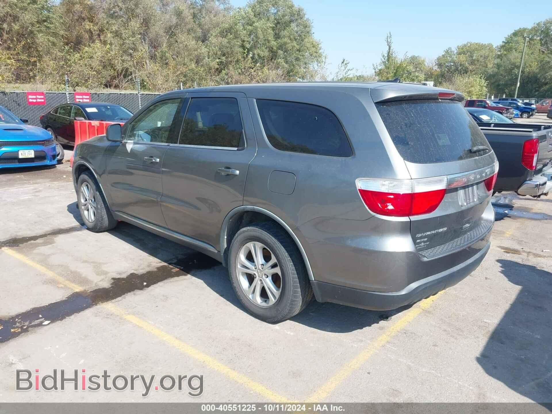 2012 DODGE DURANGO - VIN: 1C4RDJAG5CC107688 - Фото 3