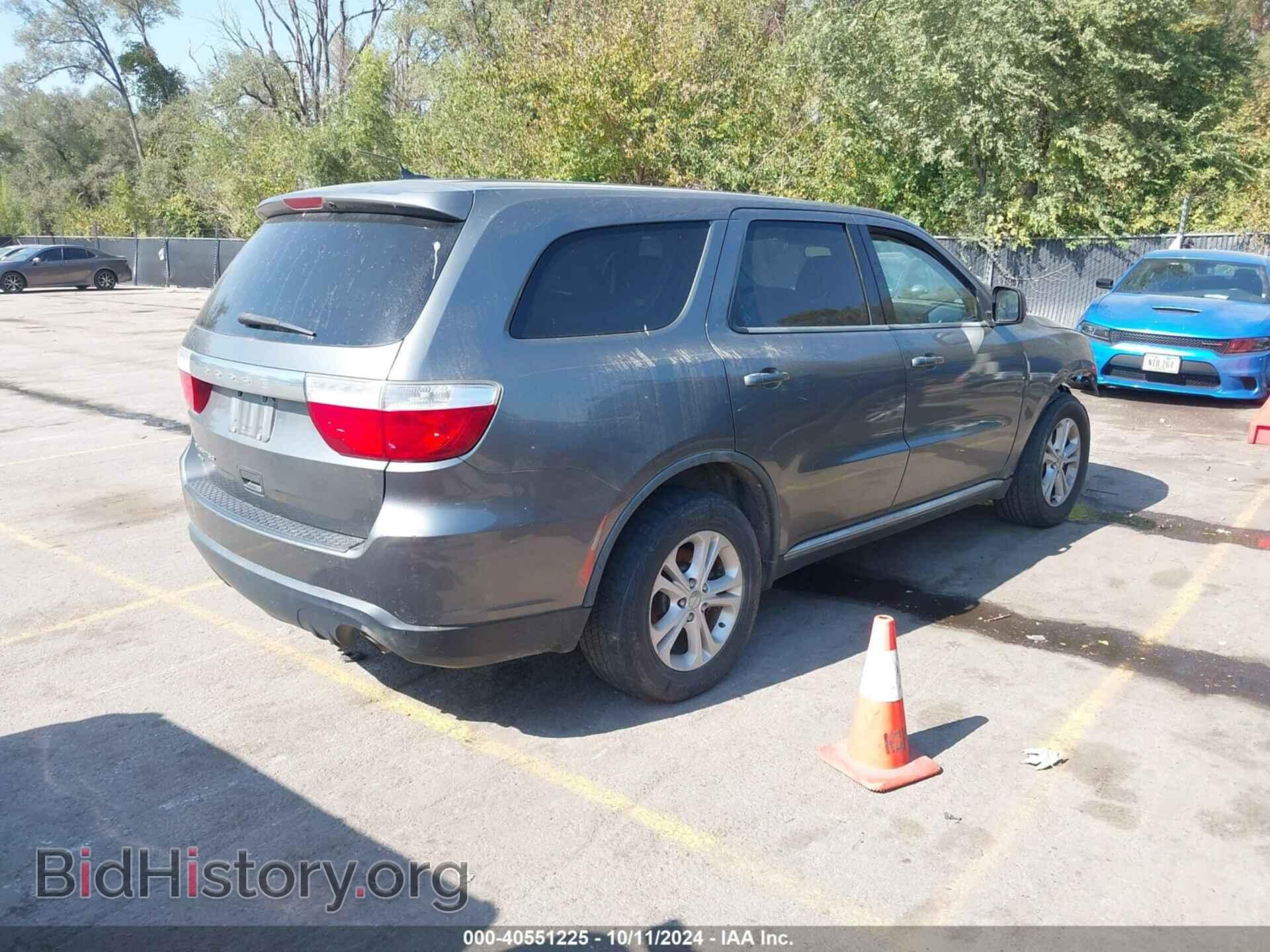 2012 DODGE DURANGO - VIN: 1C4RDJAG5CC107688 - Фото 4