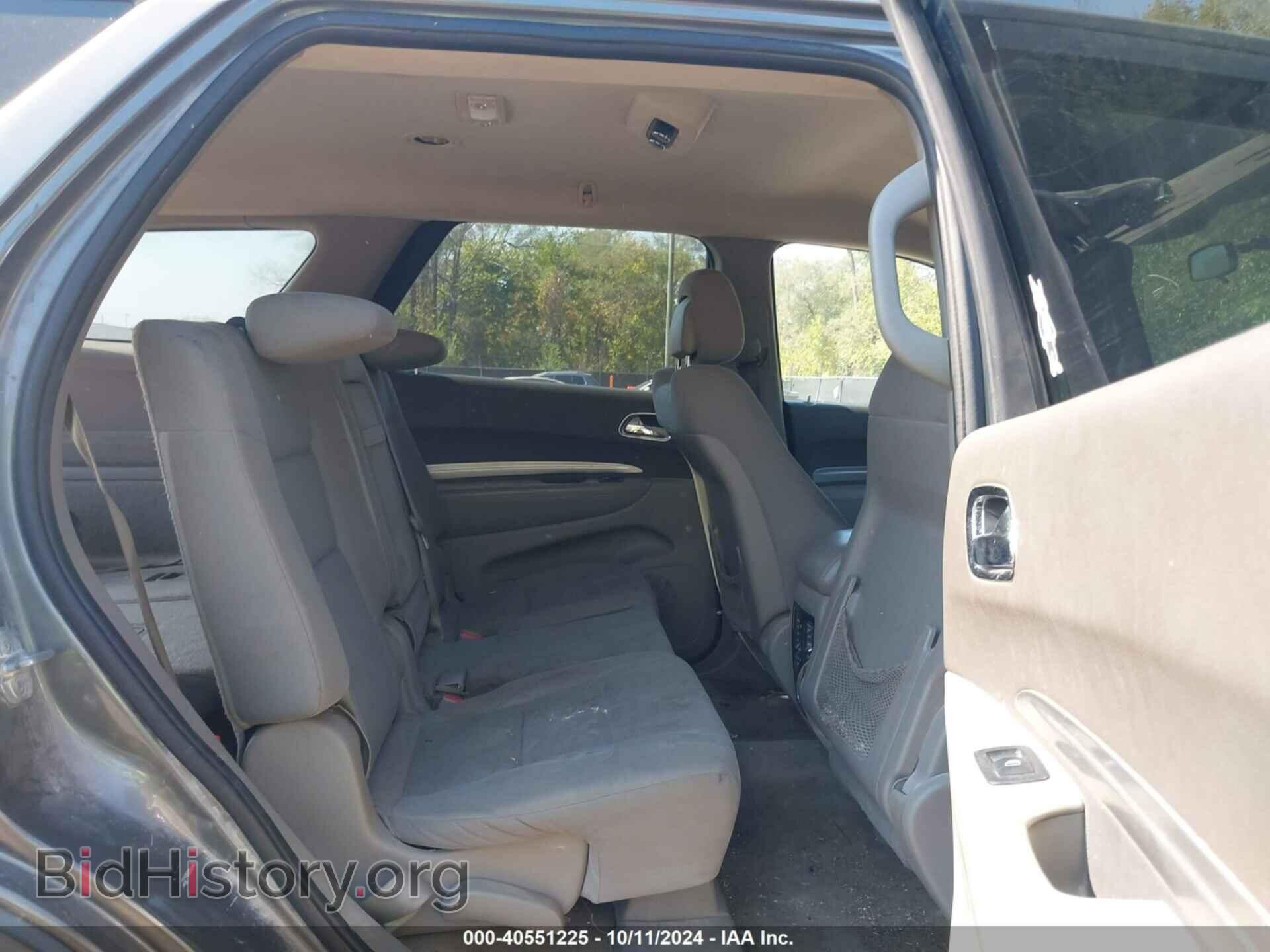 2012 DODGE DURANGO - VIN: 1C4RDJAG5CC107688 - Фото 8