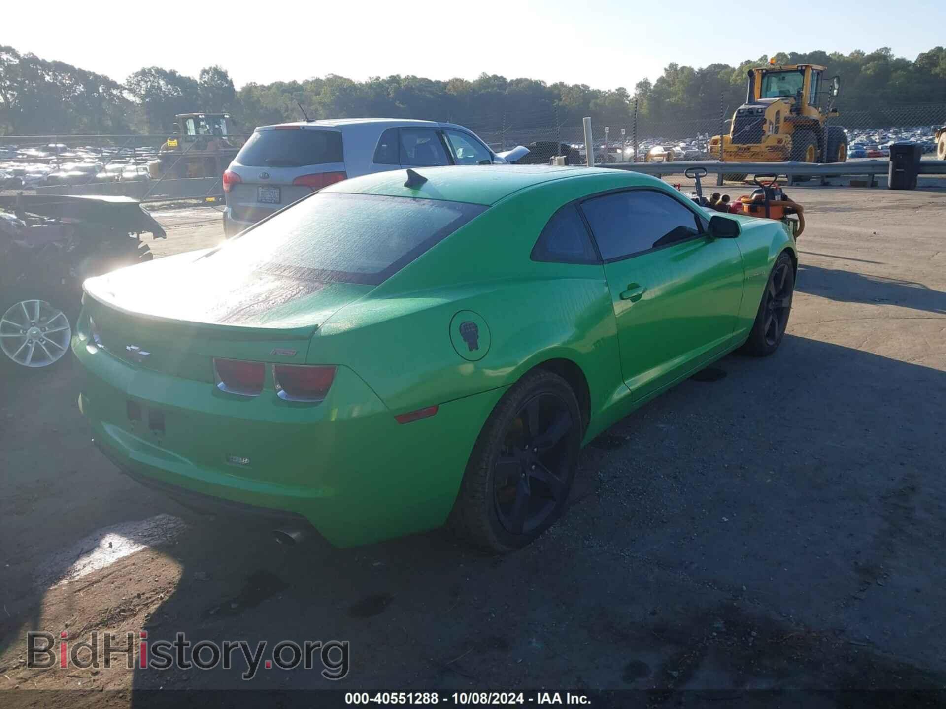 2011 CHEVROLET CAMARO - VIN: 2G1FB1ED7B9147732 - Фото 4