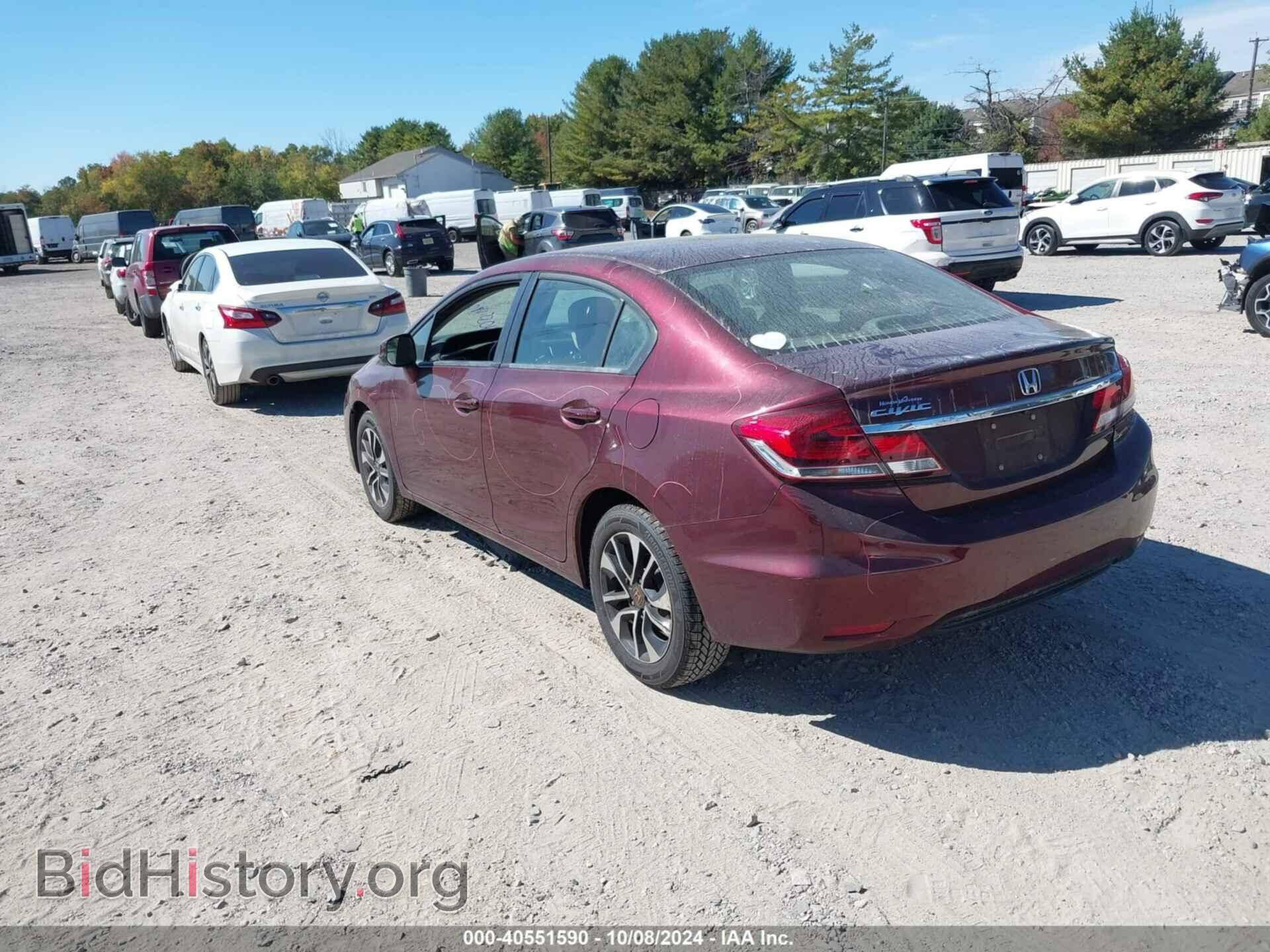 2013 HONDA CIVIC - VIN: 19XFB2F84DE274683 - Фото 3