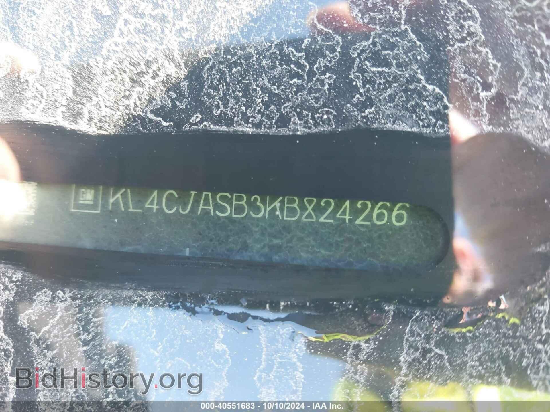 2019 BUICK ENCORE - VIN: KL4CJASB3KB824266 - Фото 9