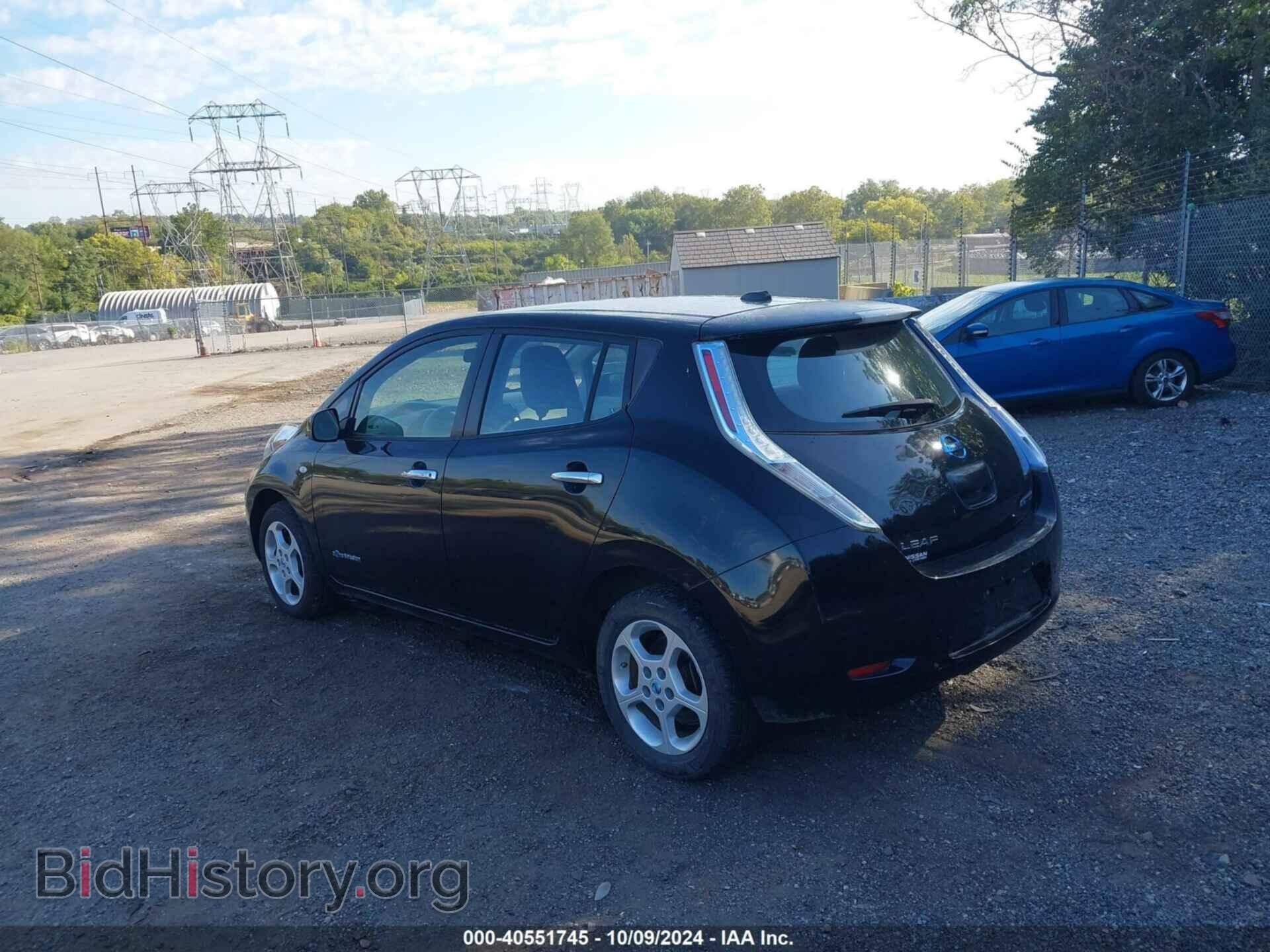 2012 NISSAN LEAF - VIN: JN1AZ0CP2CT020775 - Фото 3