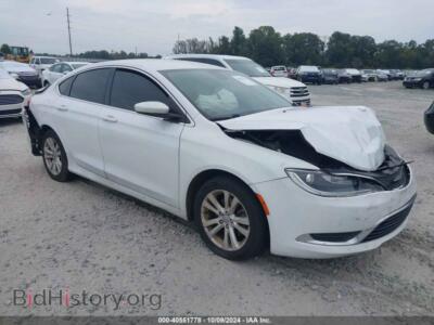 2015 Chrysler 200 Limited, белый — VIN 1C3CCCAB8FN688478, IAAI