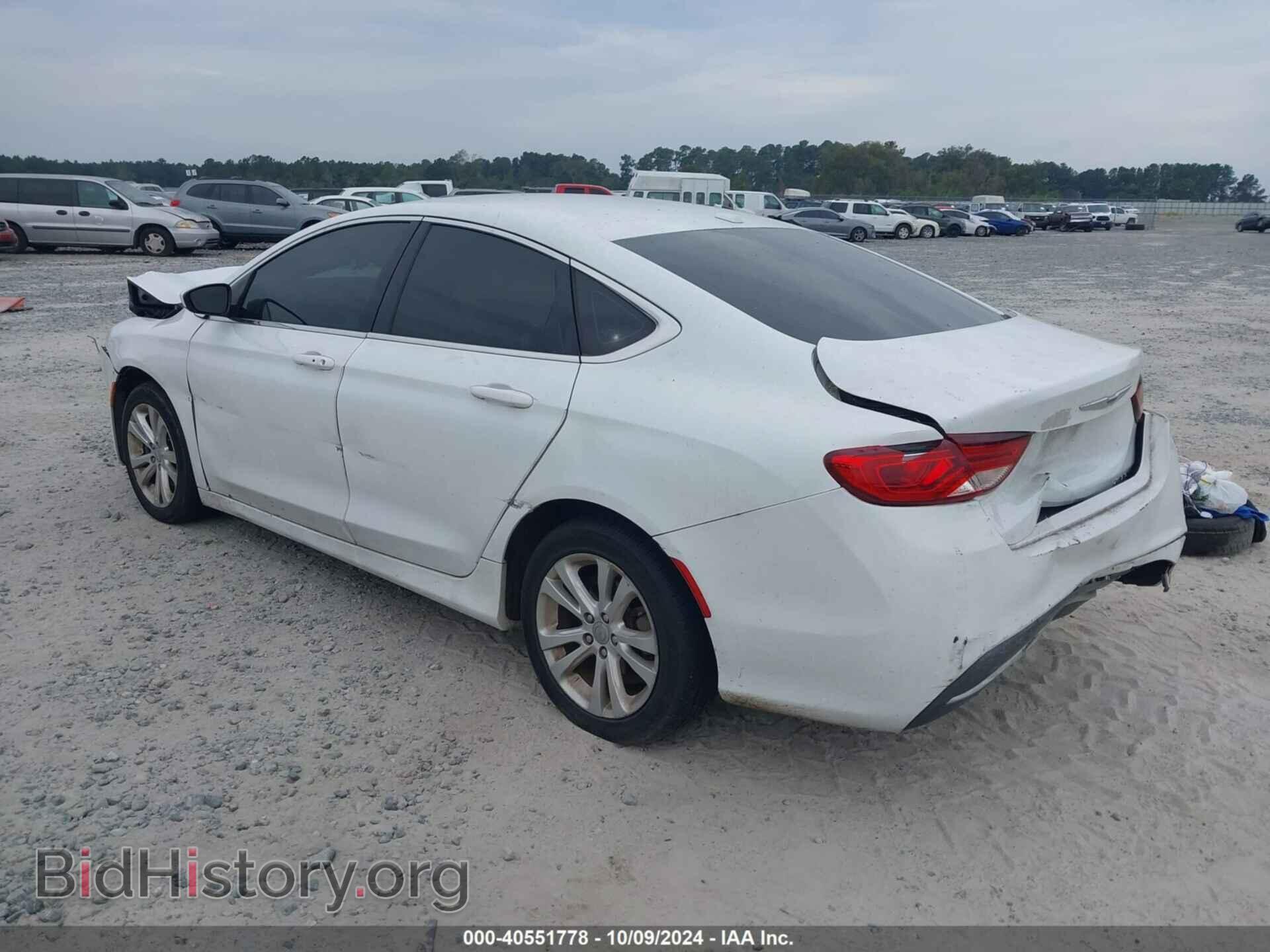 2015 CHRYSLER 200 - VIN: 1C3CCCAB8FN688478 - Фото 3