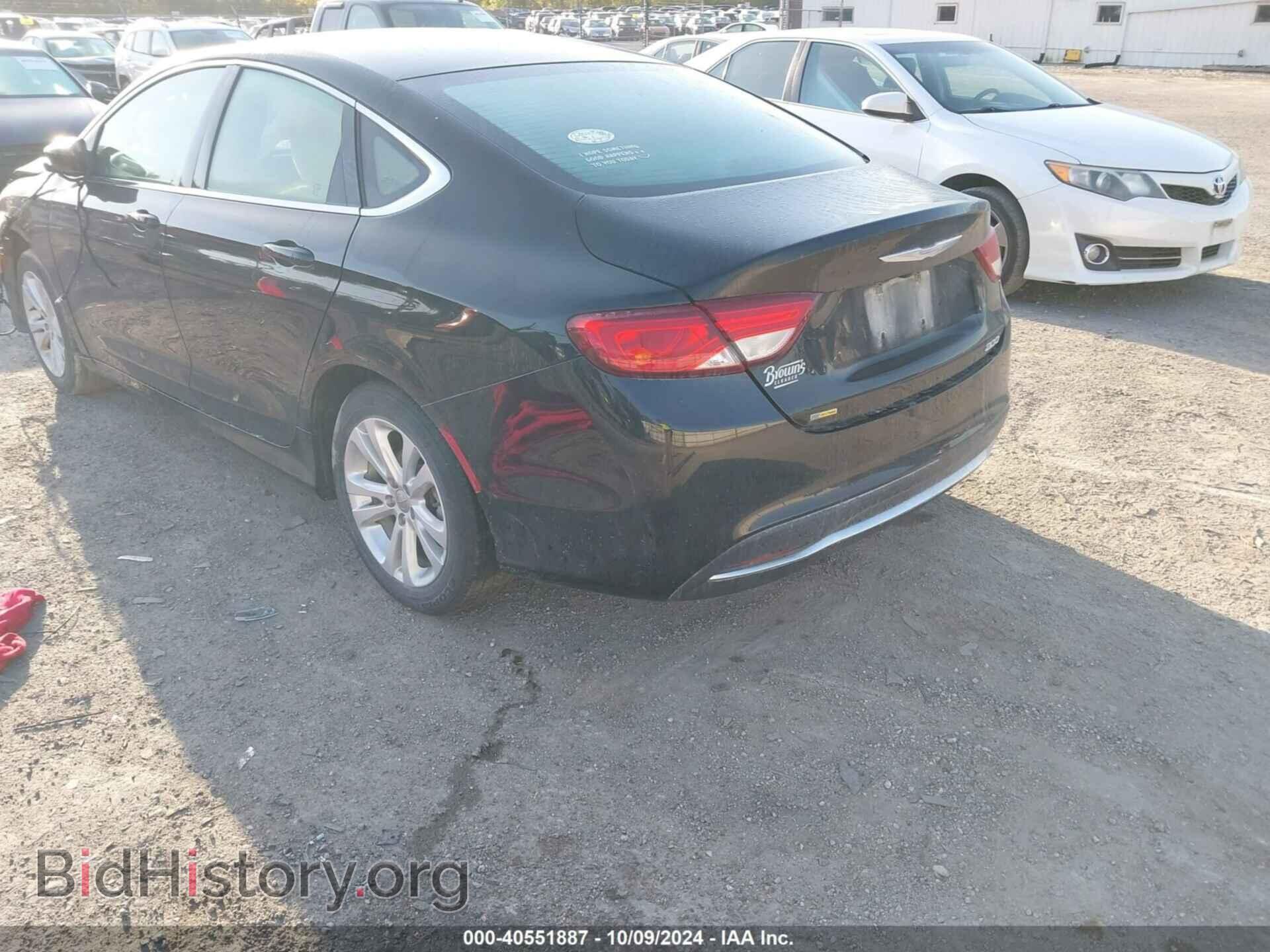2016 CHRYSLER 200 - VIN: 1C3CCCAB9GN105630 - Фото 3