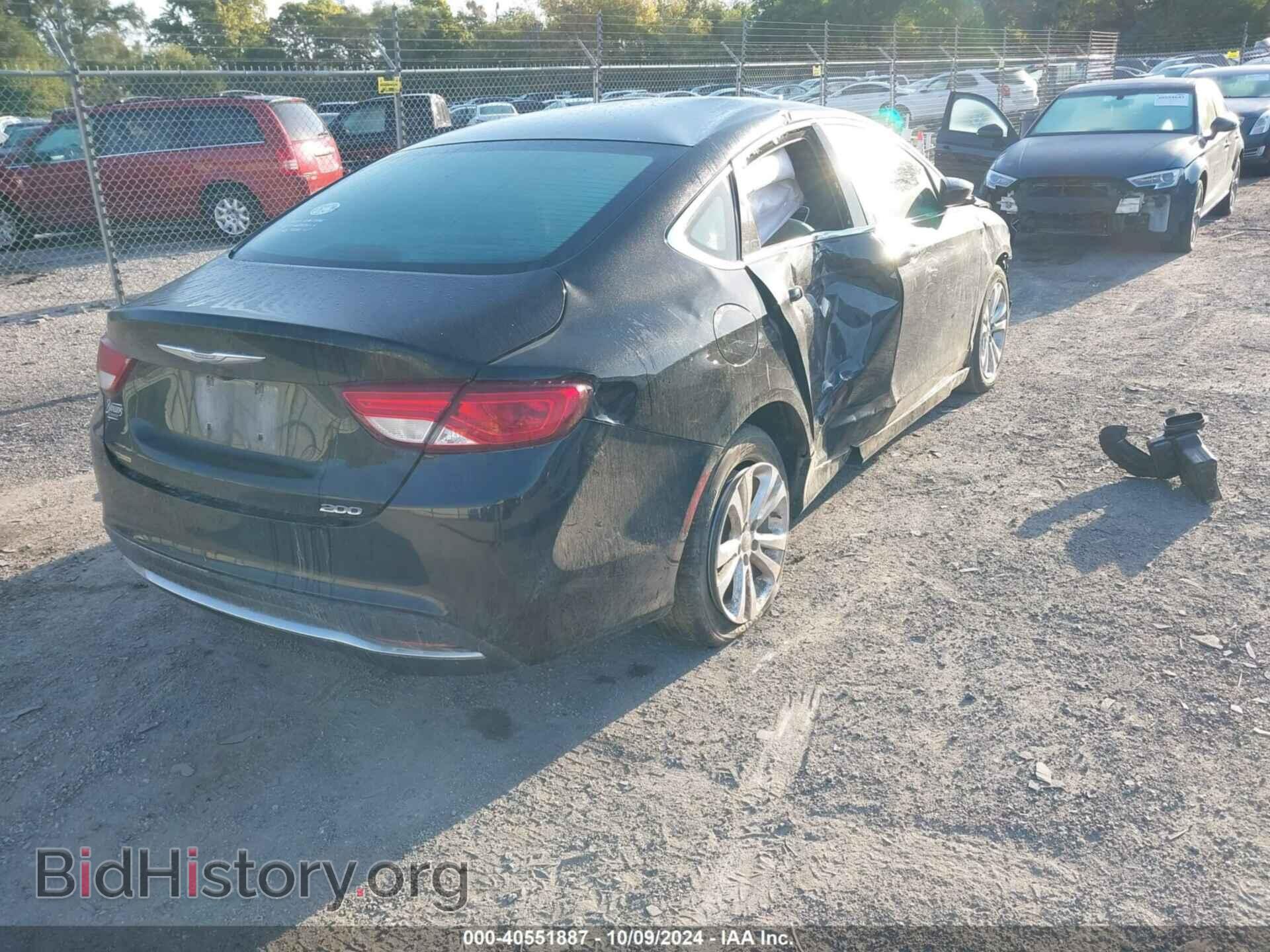 2016 CHRYSLER 200 - VIN: 1C3CCCAB9GN105630 - Фото 4