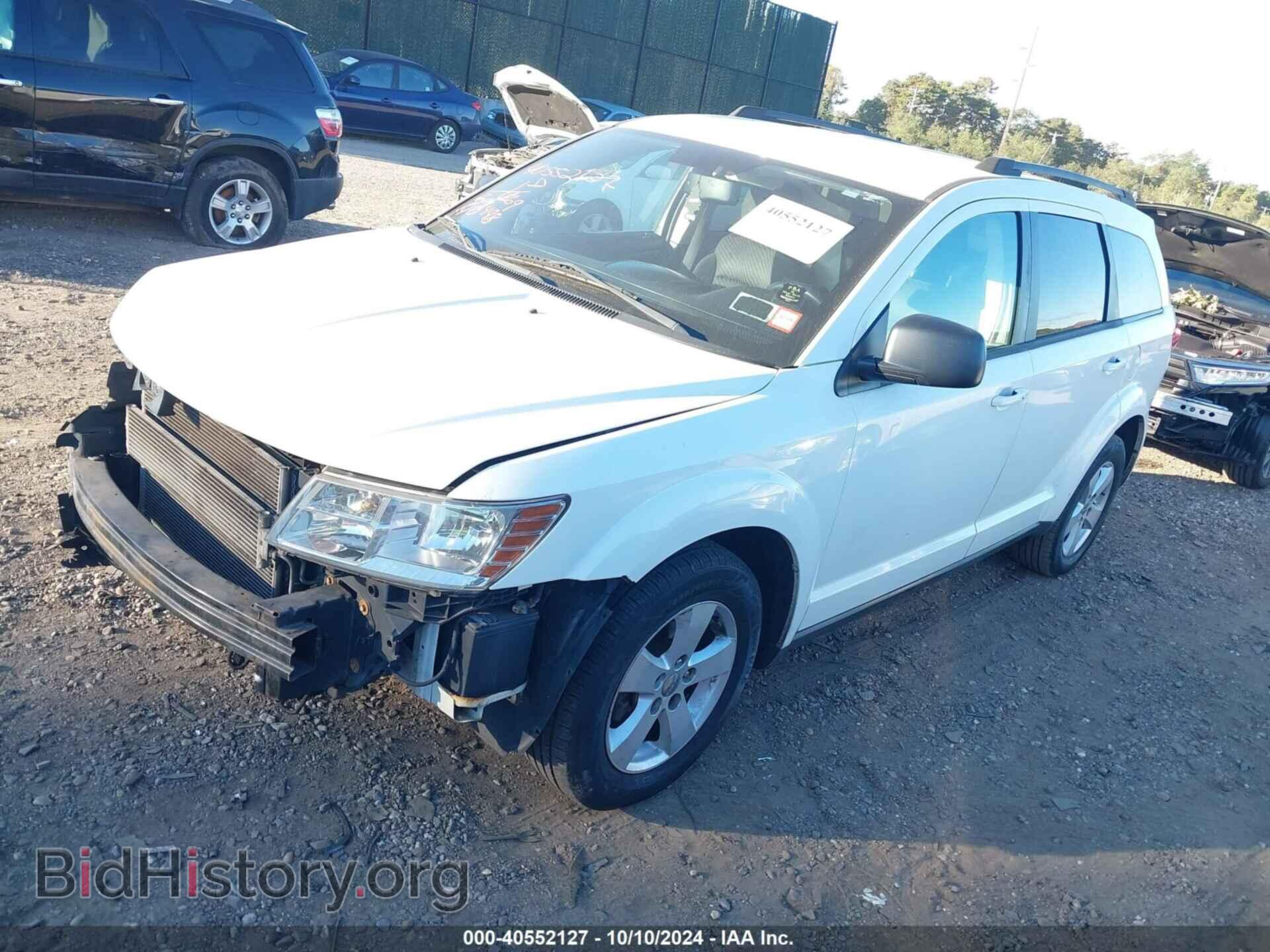 2012 DODGE JOURNEY - VIN: 3C4PDCAB2CT186040 - Фото 2