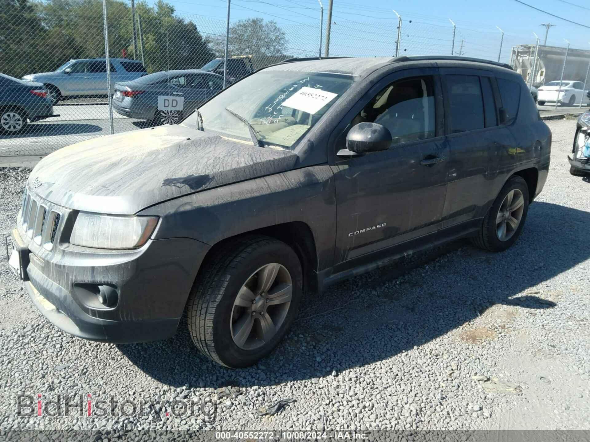 2016 JEEP COMPASS - VIN: 1C4NJDBB0GD657232 - Фото 2