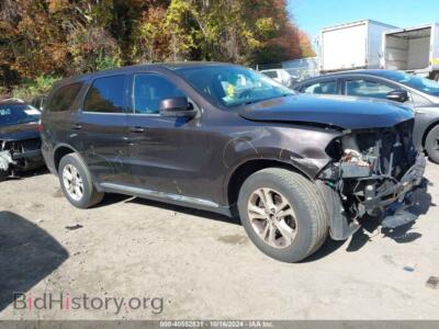 2013 Dodge DURANGO SXT, коричневый — VIN 1C4RDHAG2DC571757, IAAI