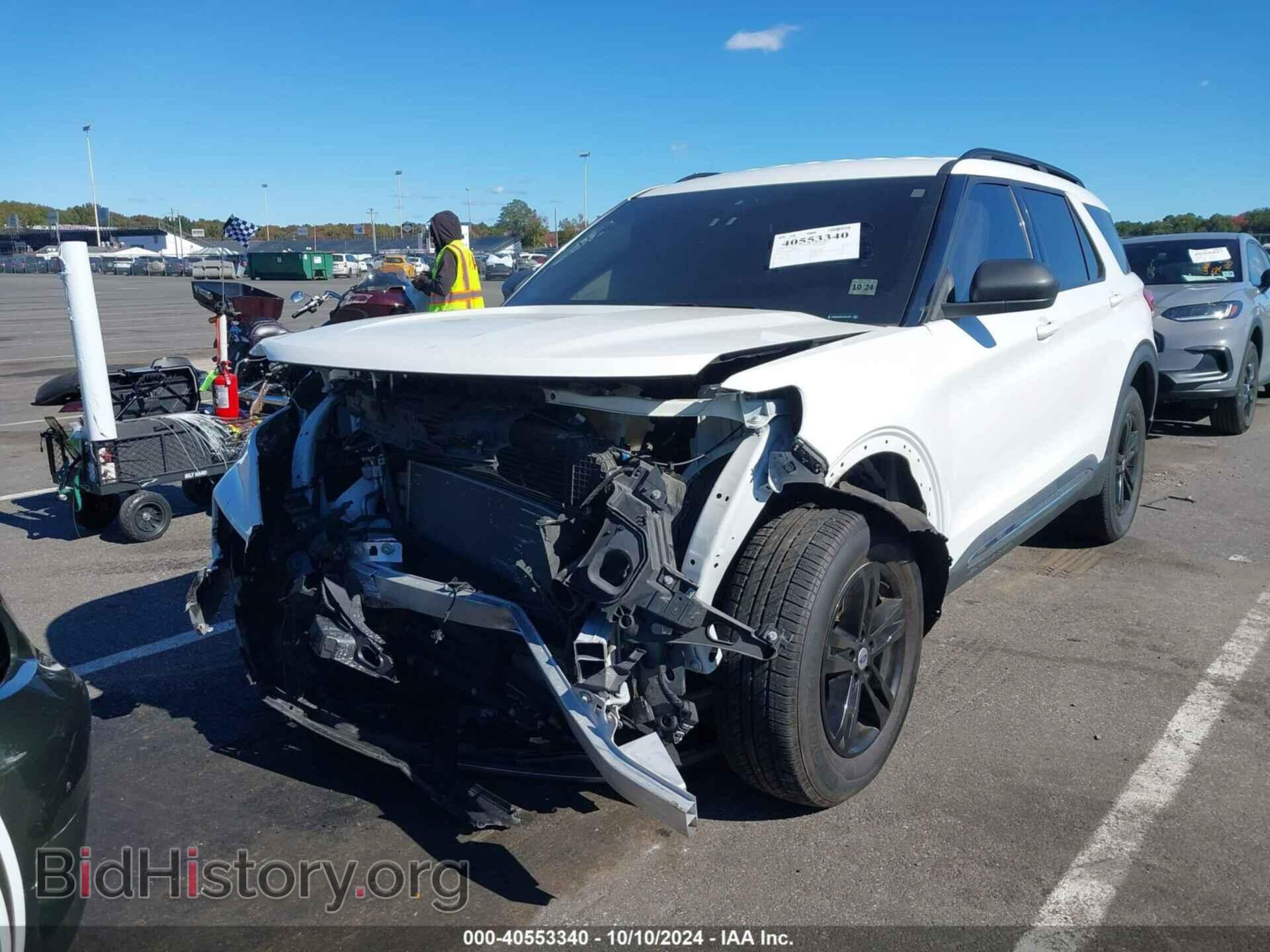 2020 FORD EXPLORER - VIN: 1FMSK8DH6LGA31987 - Фото 2