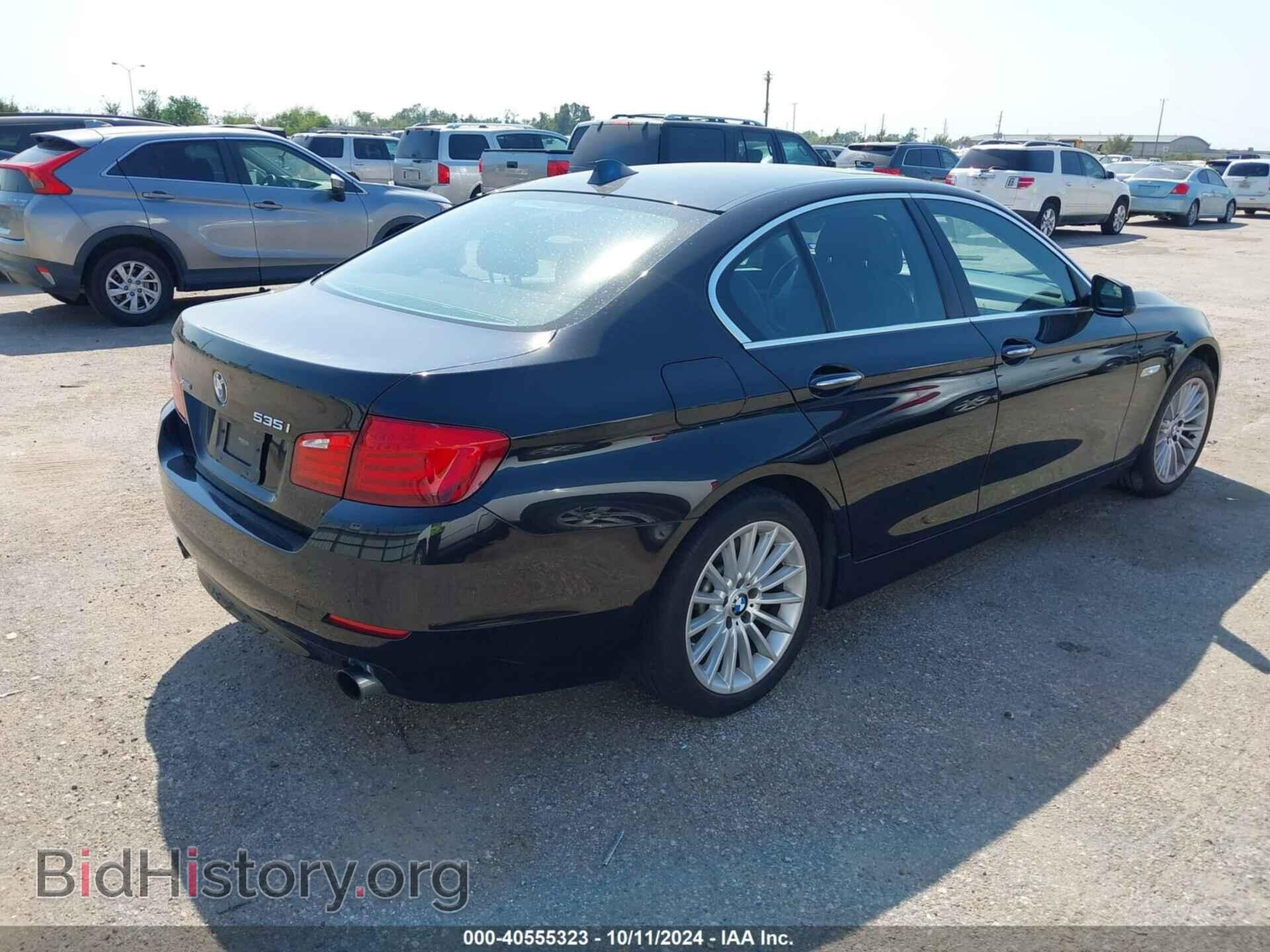2013 BMW 535I - VIN: WBAFU7C57DDU73307 - Фото 4