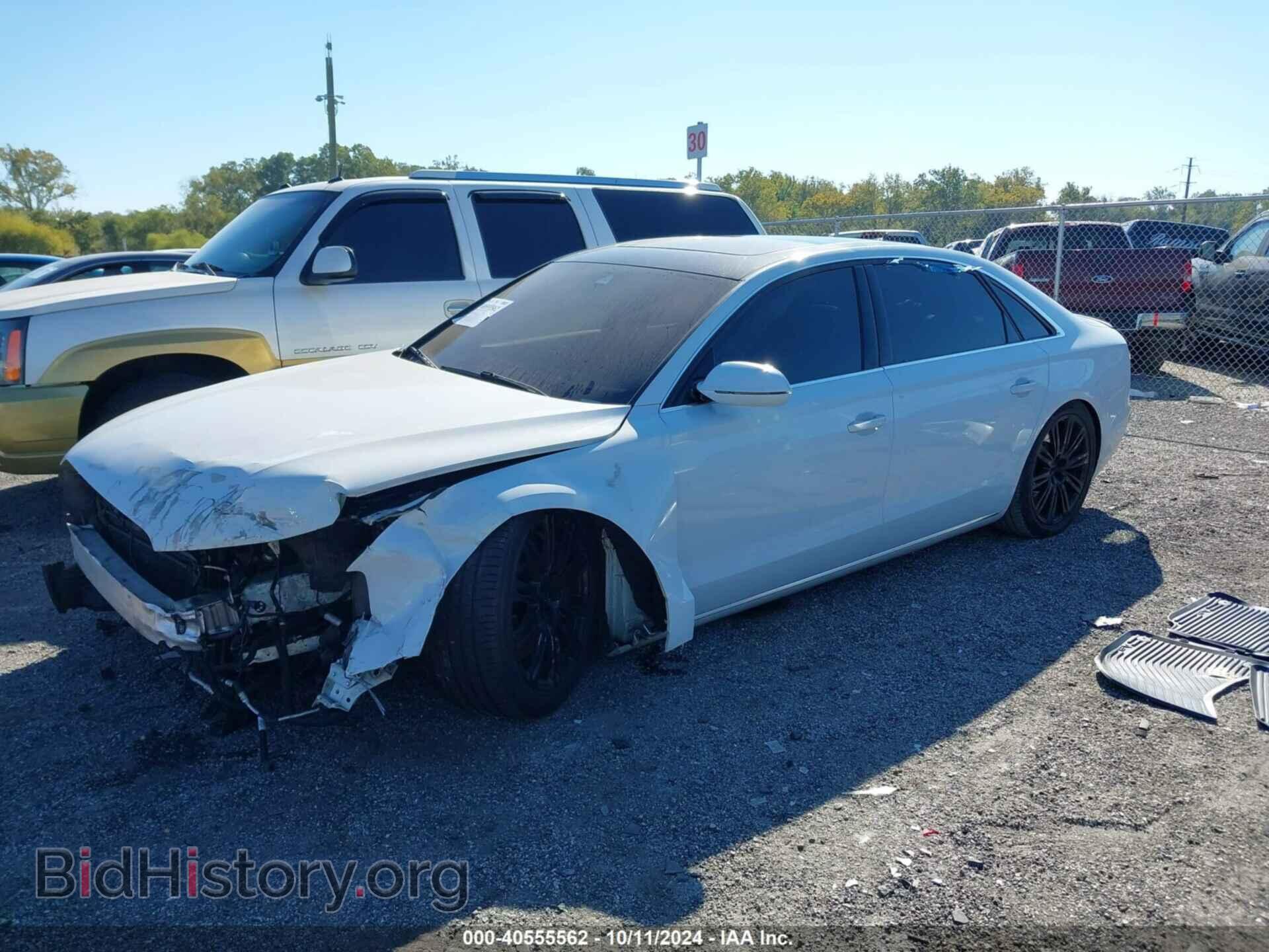 2012 AUDI A8 L - VIN: WAURVAFD1CN017497 - Фото 2