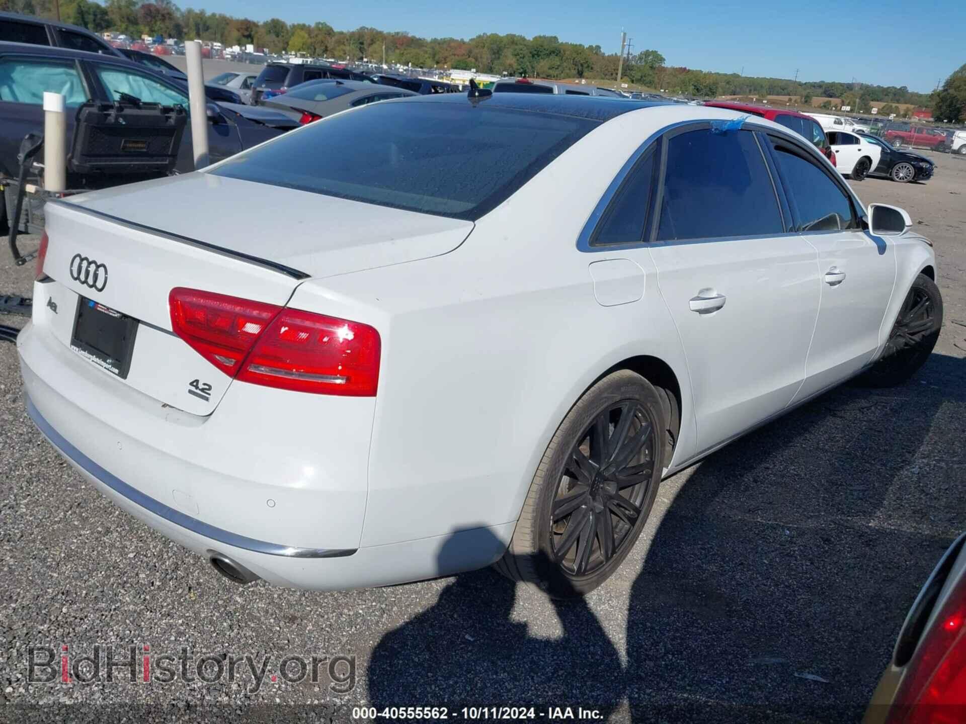 2012 AUDI A8 L - VIN: WAURVAFD1CN017497 - Фото 4