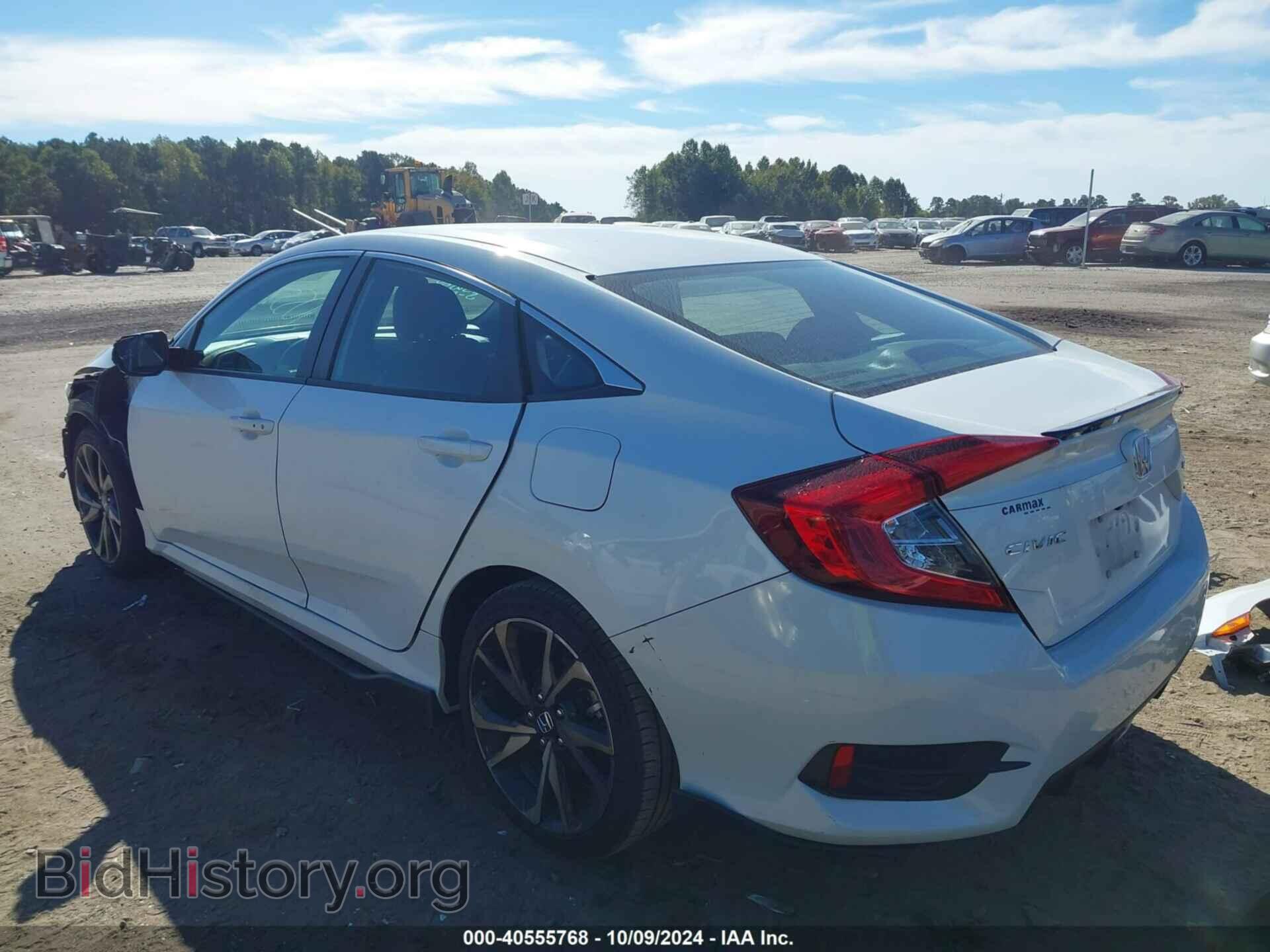 2021 HONDA CIVIC - VIN: 2HGFC2F84MH509652 - Фото 3