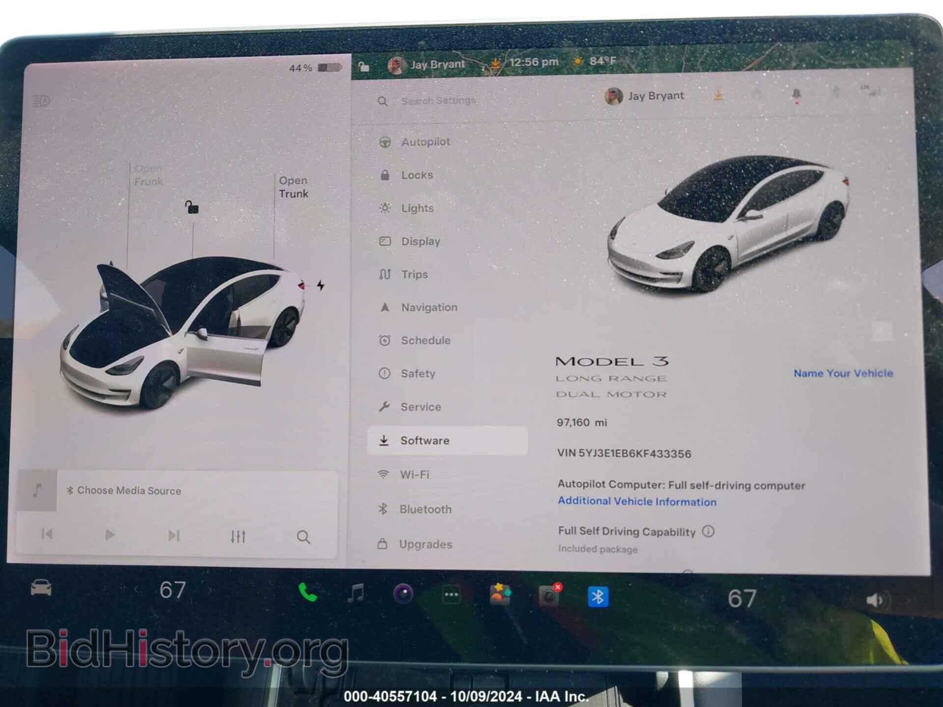 2019 TESLA MODEL 3 - VIN: 5YJ3E1EB6KF433356 - Photo 14