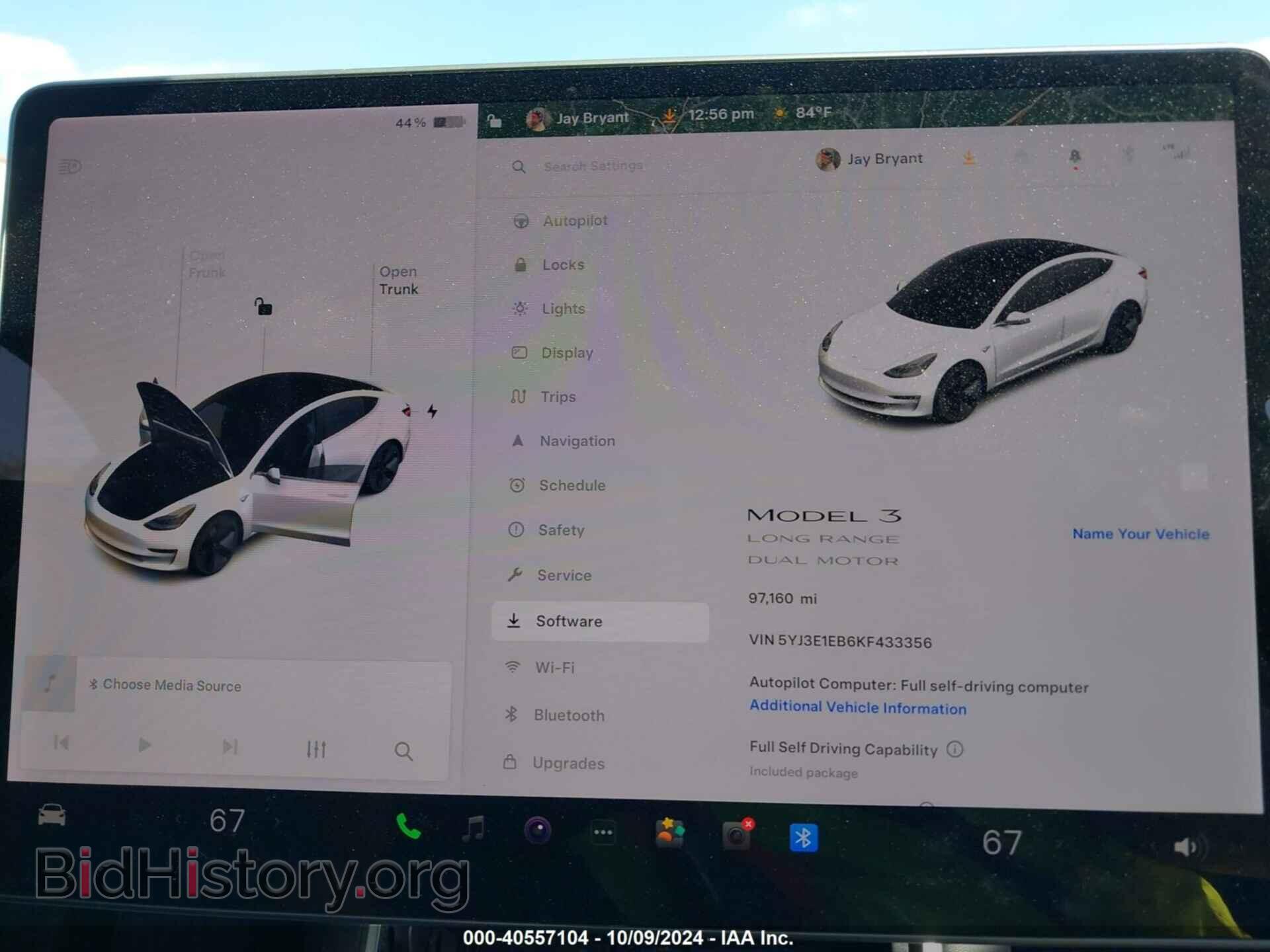 2019 TESLA MODEL 3 - VIN: 5YJ3E1EB6KF433356 - Photo 17