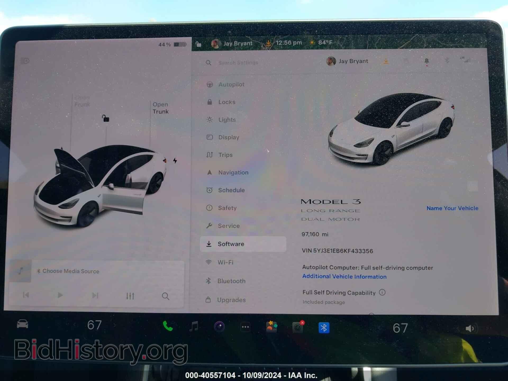 2019 TESLA MODEL 3 - VIN: 5YJ3E1EB6KF433356 - Photo 7